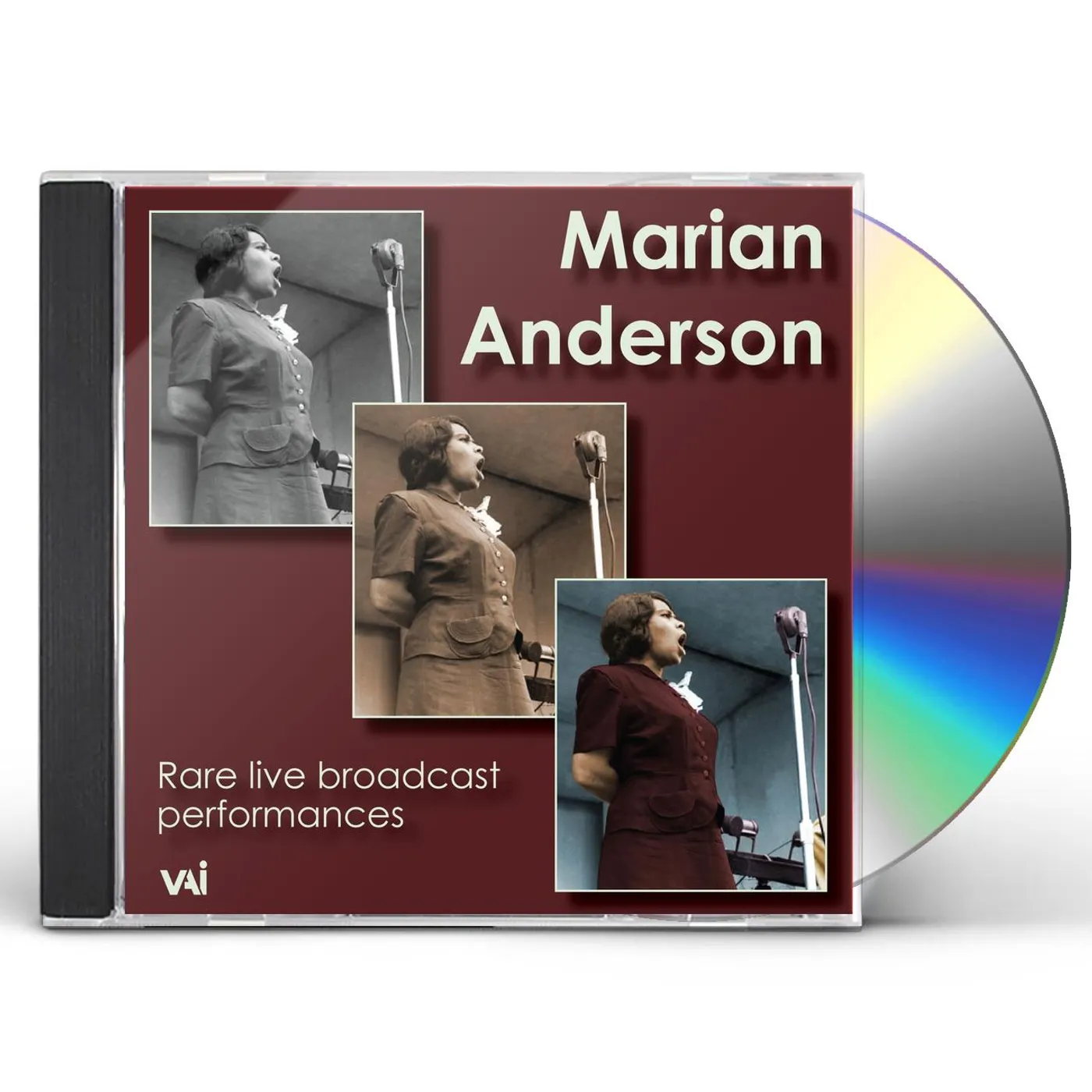 Marian Anderson RARE LIVE BROADCAST PERFORMANCES CD
