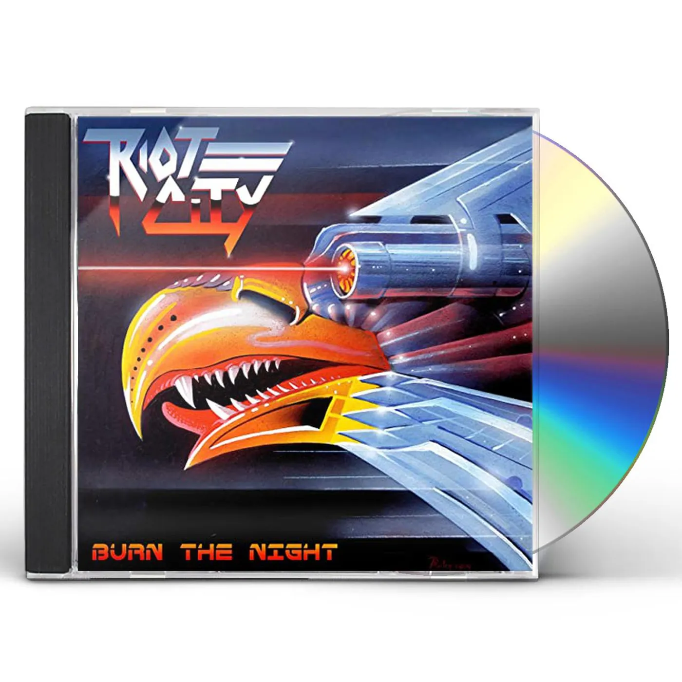 Riot City BURN THE NIGHT CD - UK Release