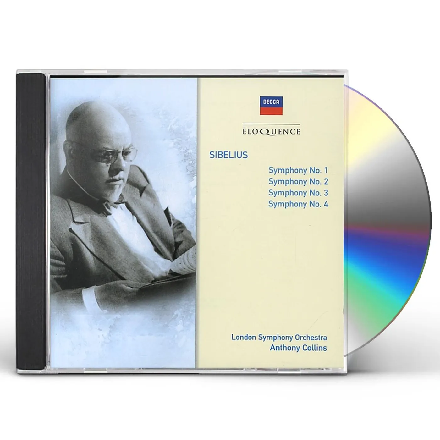 Anthony Collins ELOQUENCE: SYMPHONIES NOS 1 2 3 & 4 CD