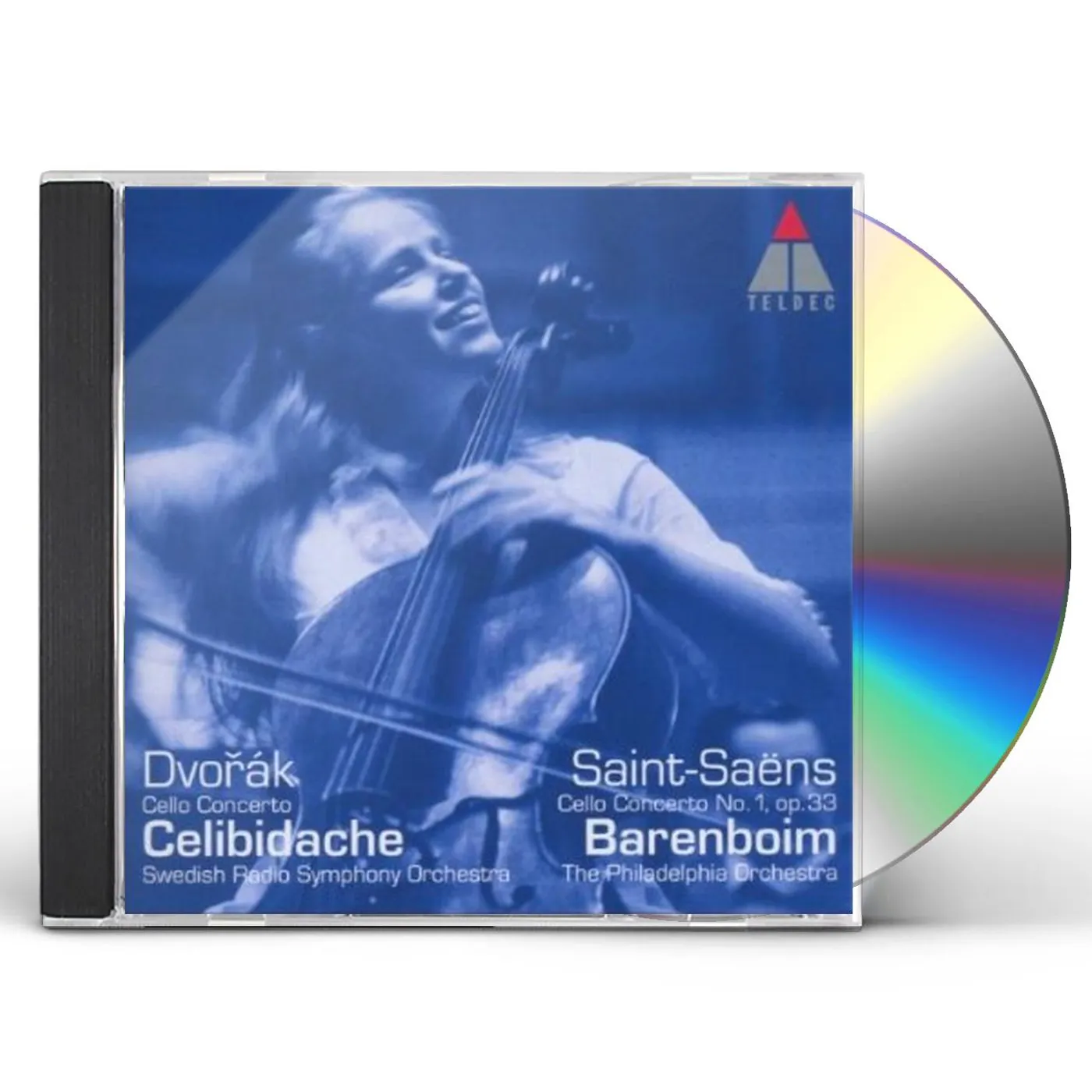 Jacqueline du Pré DVORAK & SAINT-SAENS: CELLO CONCERTOS CD