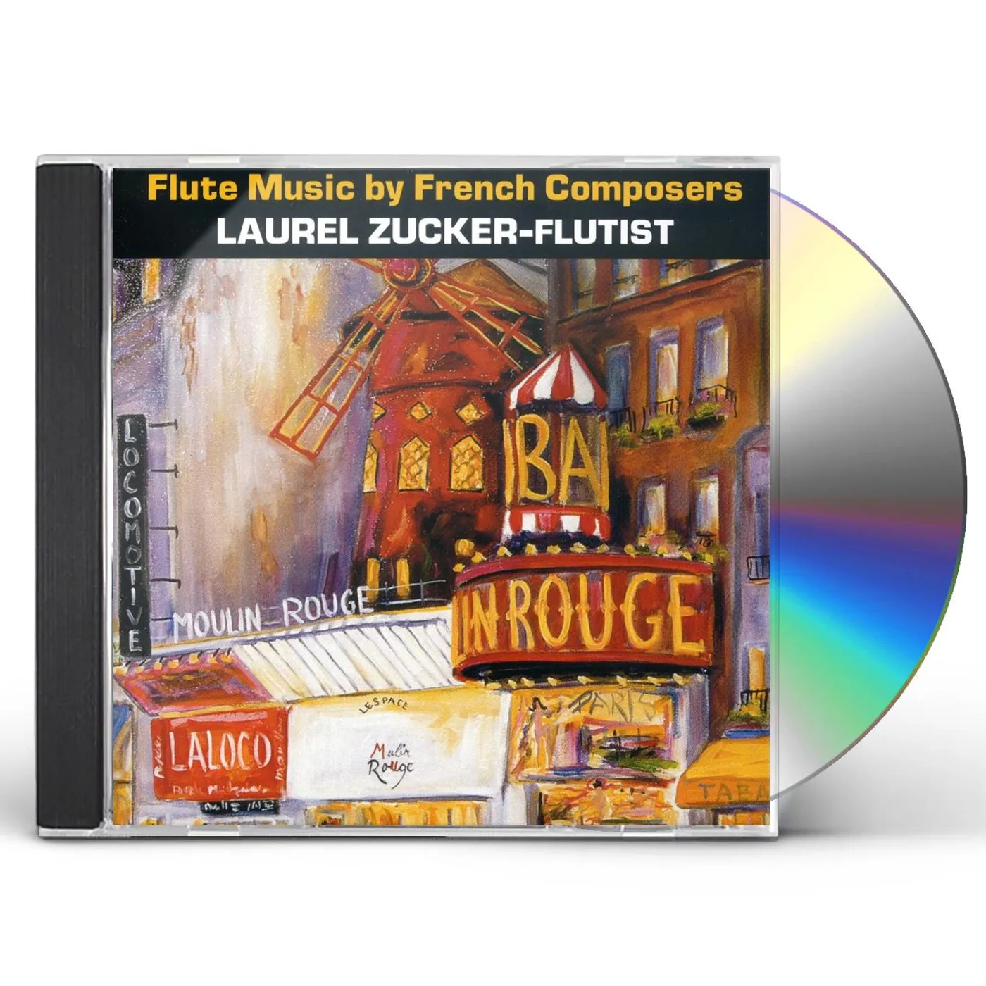 Laurel Zucker FLUTE MUSIC BY FRENCH COMPOSERS CD