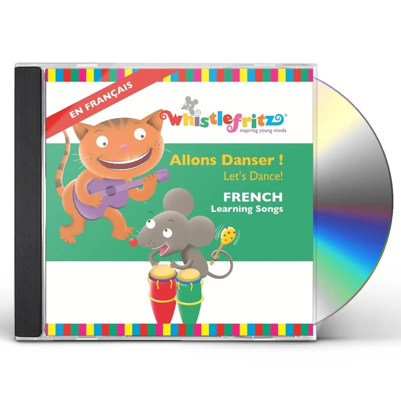 Whistlefritz ALLONS DANSER: LET'S DANCE CD