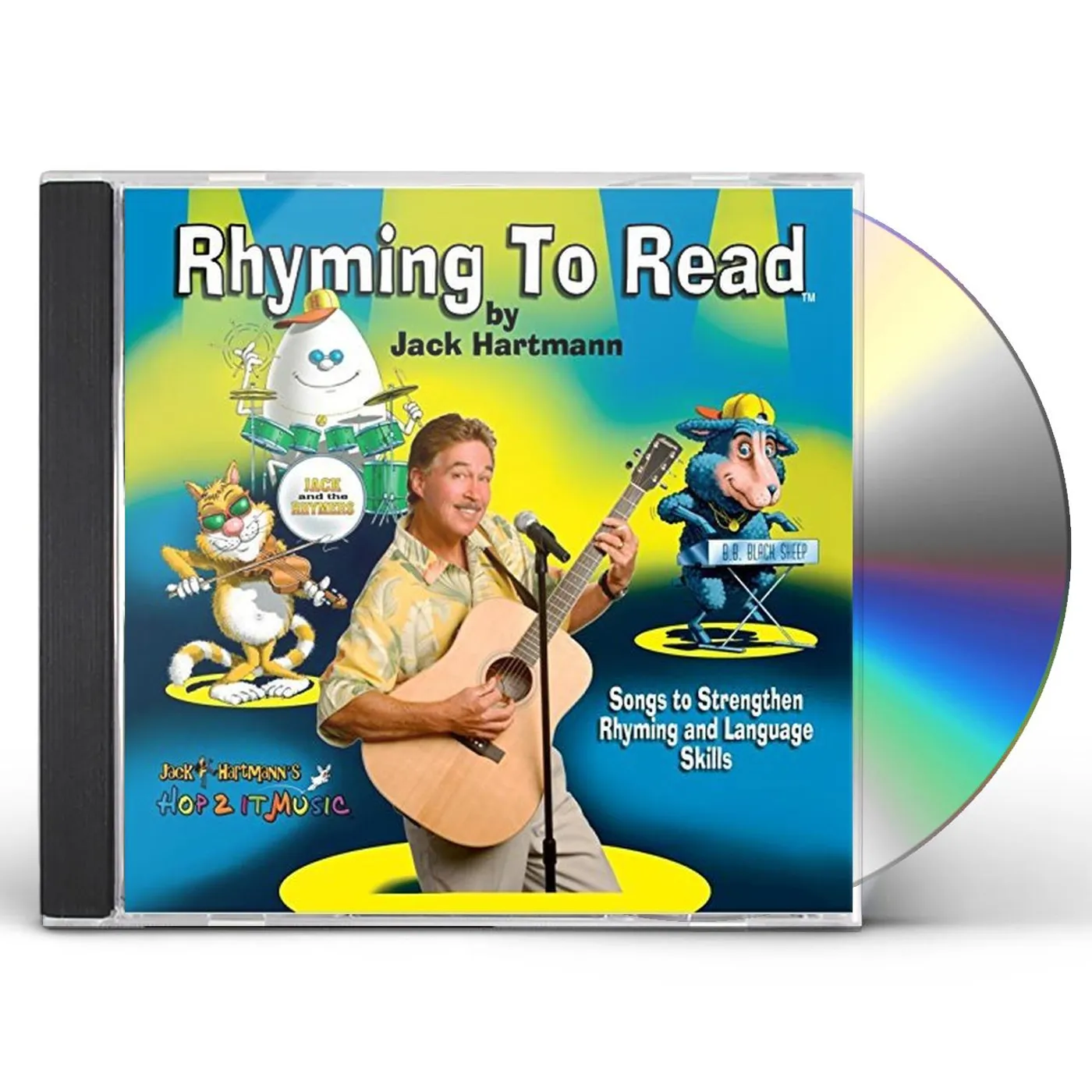 Jack Hartmann RHYMING TO READ CD