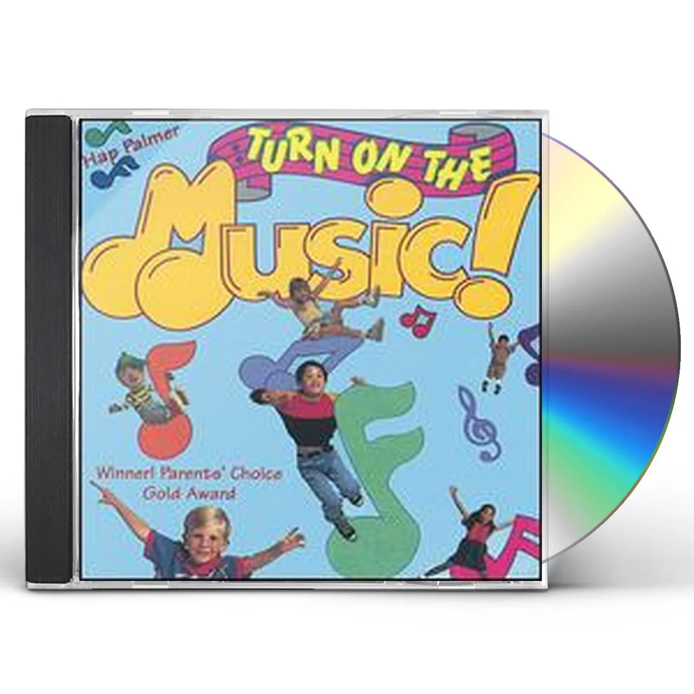 Hap Palmer TURN ON THE MUSIC CD