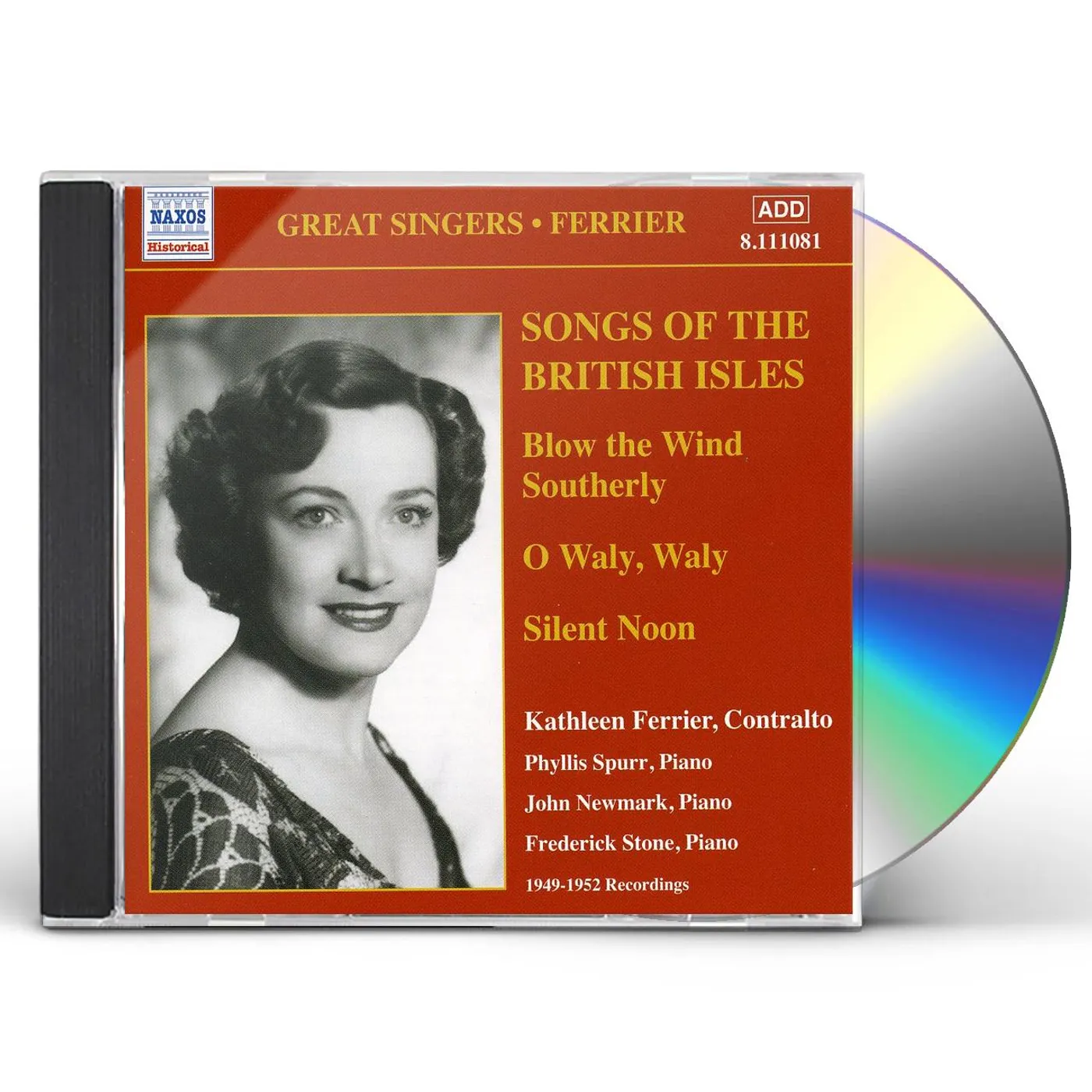 Kathleen Ferrier SONGS OF THE BRITISH ISLES CD