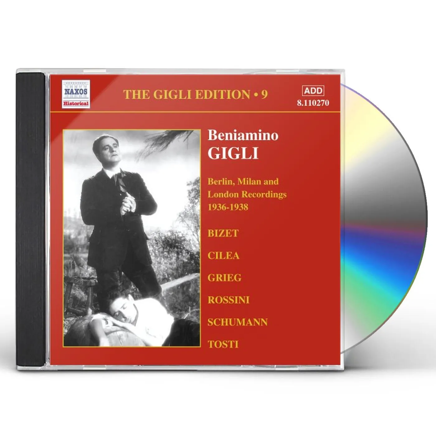 Beniamino Gigli VOL. 9-1936-38 HMV RECORDINGS: CD