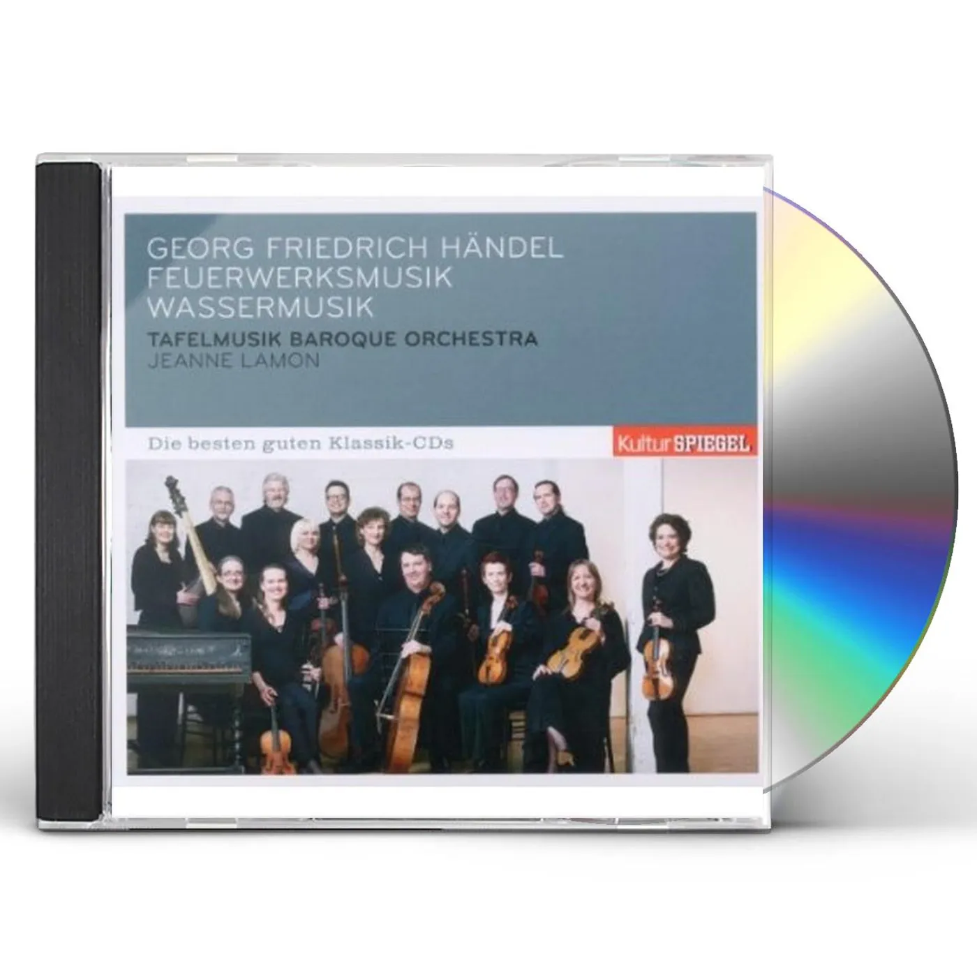 G F Händel WATER MUSIC/FIREWORKS/TAFELMUSIKBAROQUE ORCHESTRA/ CD