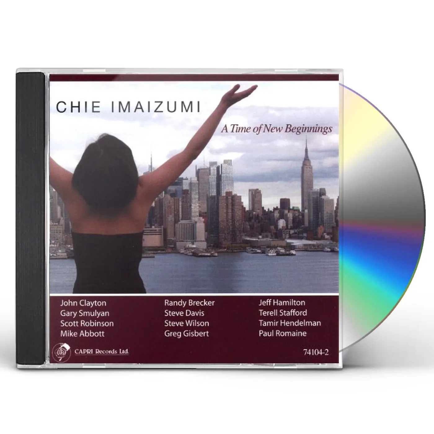 Chie Imaizumi TIME OF NEW BEGINNINGS CD