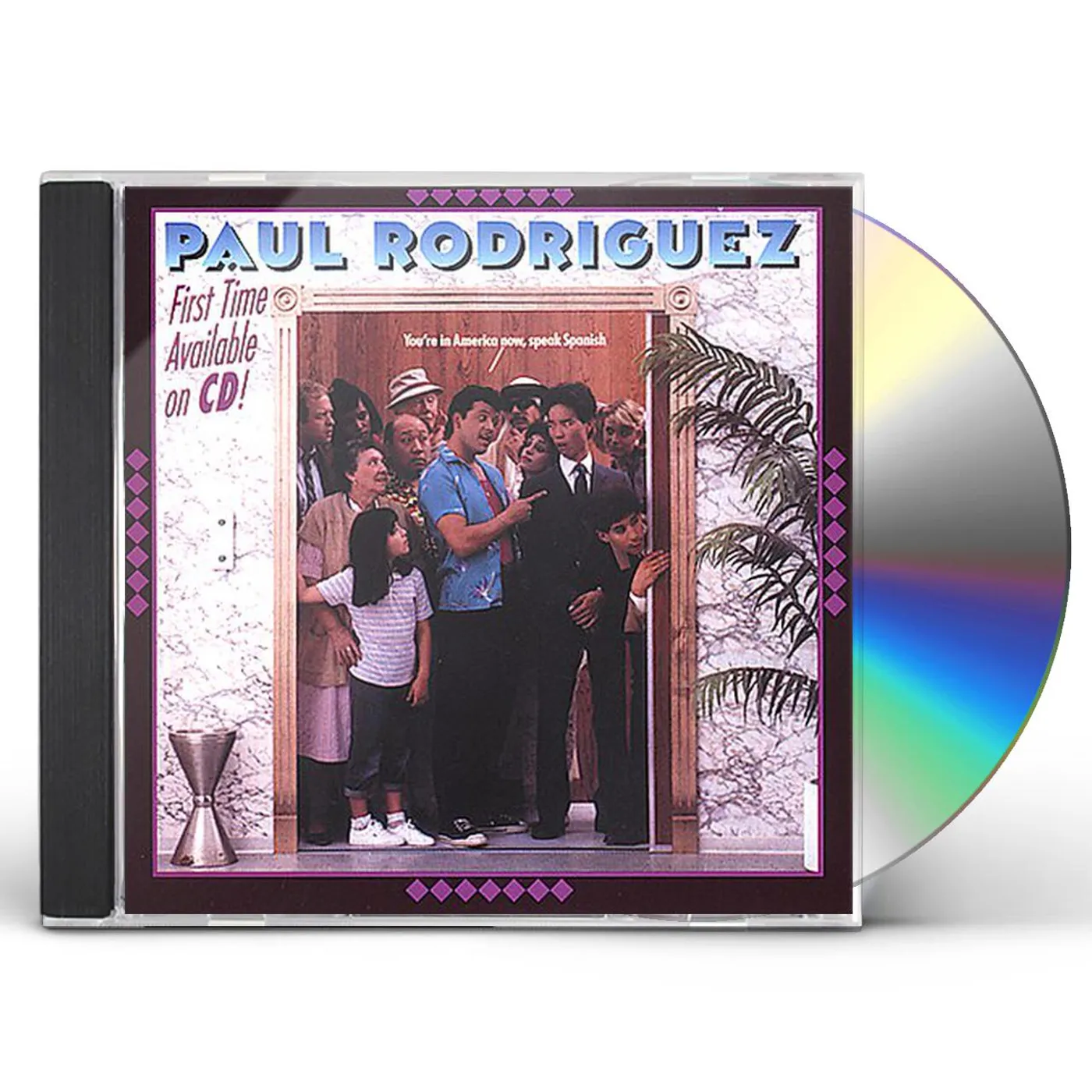 Paul Rodriguez YOU'RE IN AMERICA NOW SPEAK SPANISH CD