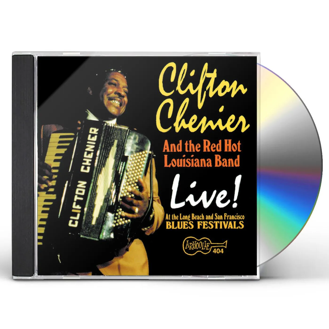 Clifton Chenier LIVE AT LONG BEACH & SAN FRANCISCO BLUES FESTIVALS CD