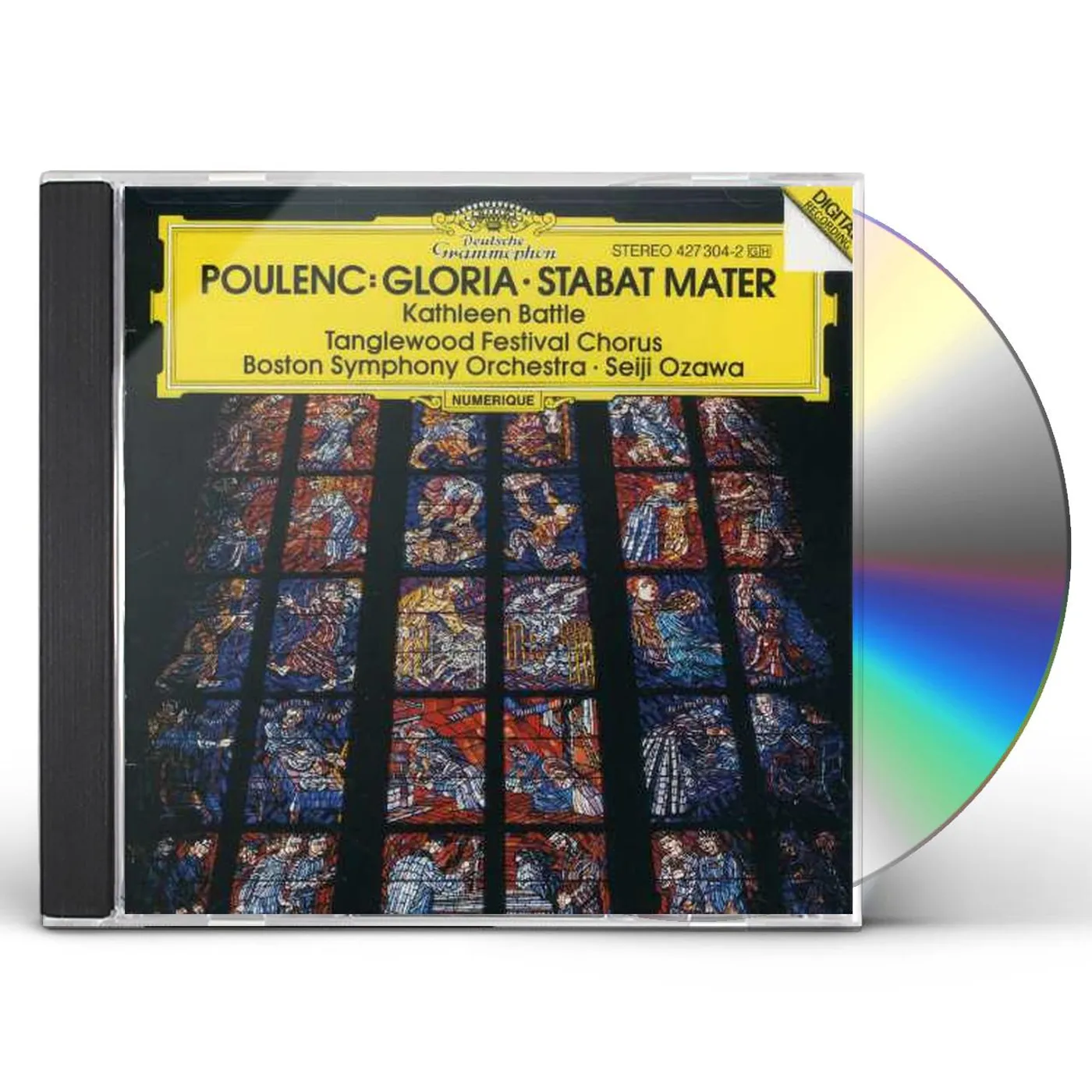 Poulenc STABAT MATER K.BATTLE,OZAWA CD