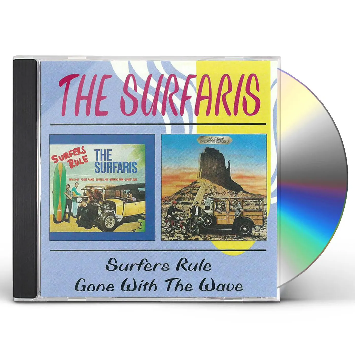 Surfaris SURFERS RULE / GONE WITH THE WAVE CD