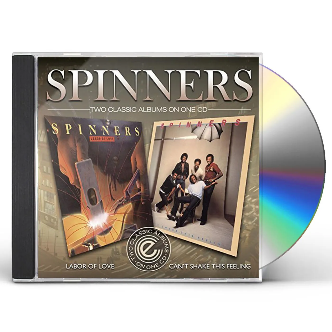 The Spinners CAN'T FAKE THE FEELIN / LABOR OF LOVE CD