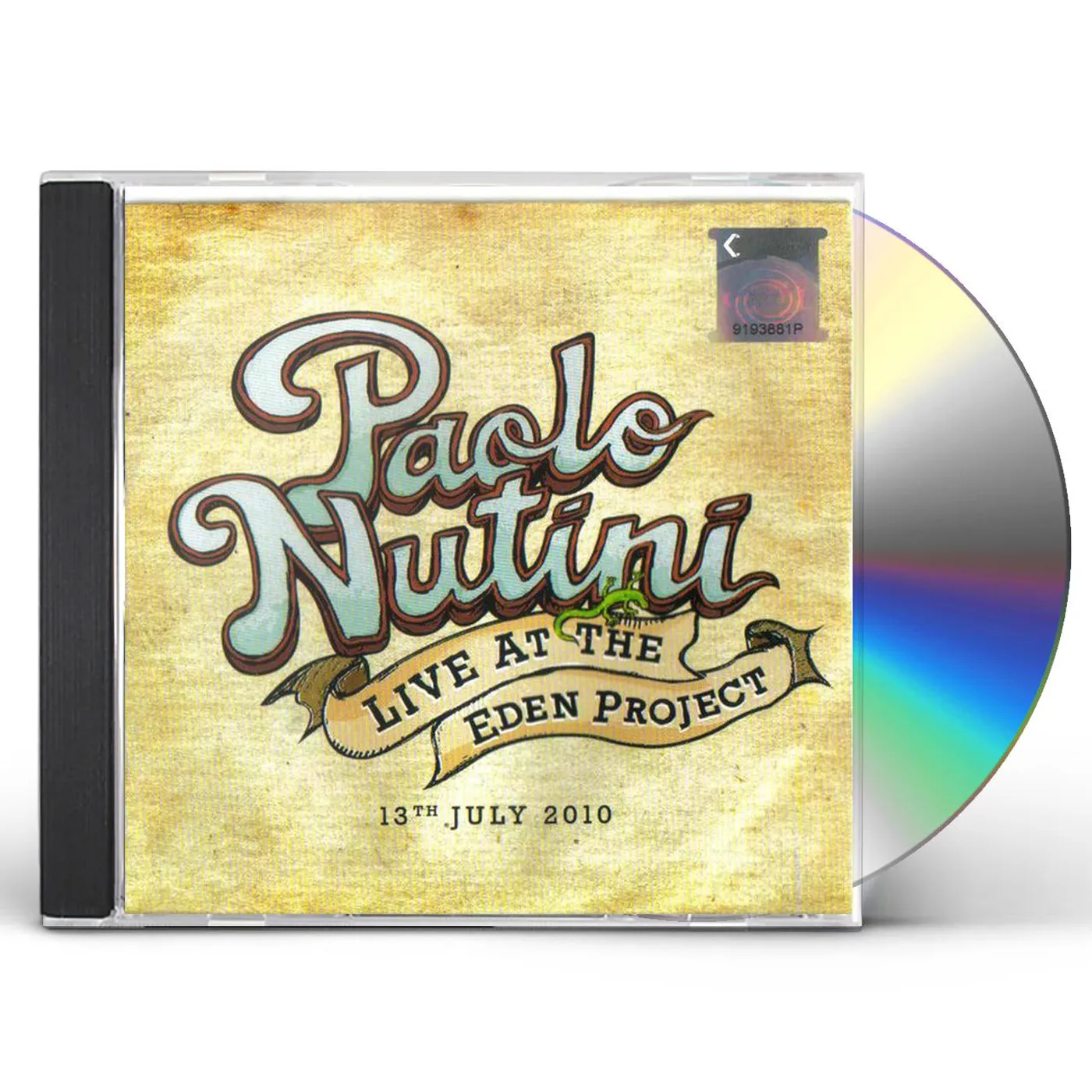 Paolo Nutini LIVE AT THE EDEN PROJECT CD