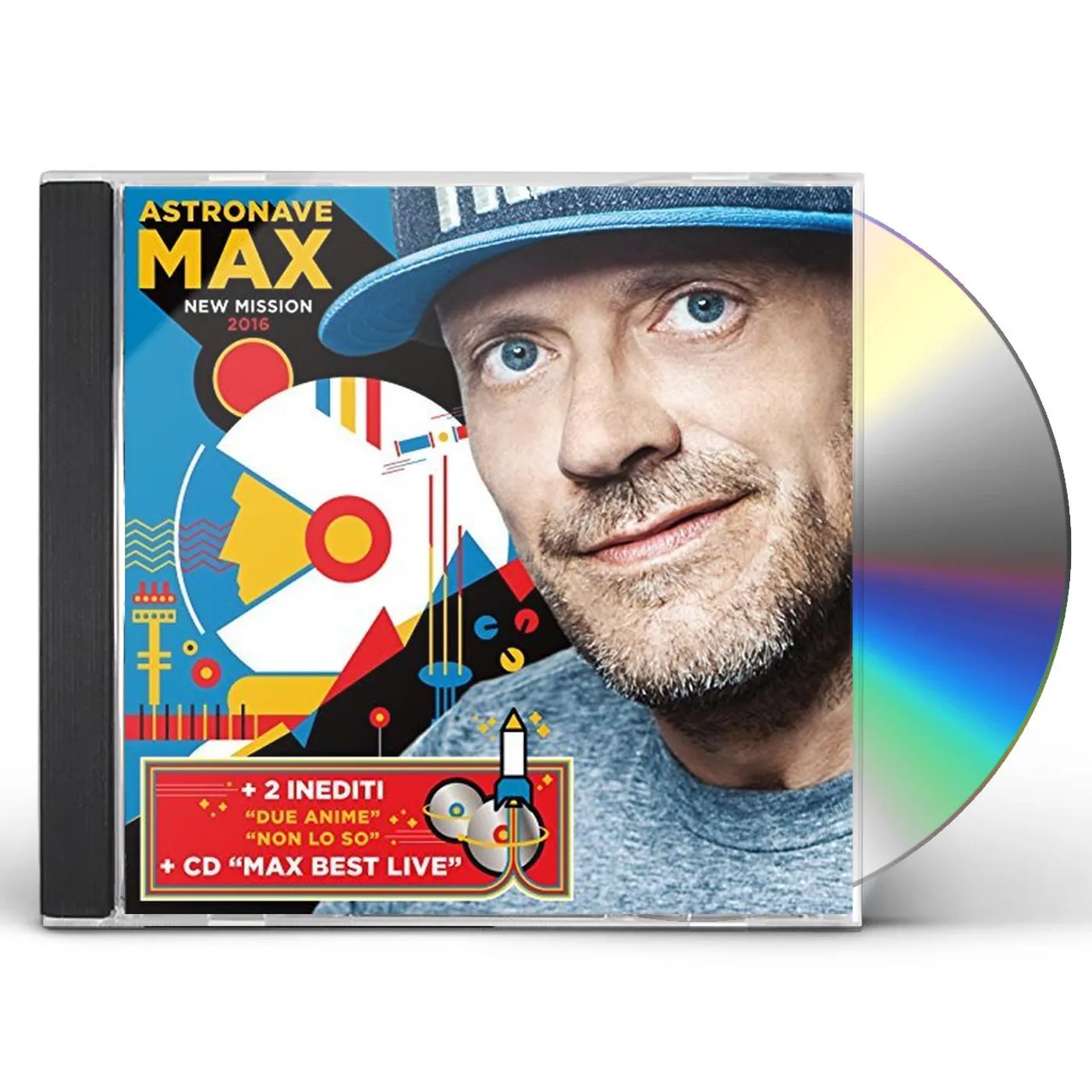 Max Pezzali ASTRONAVE MAX NEW MISSION 2016 CD