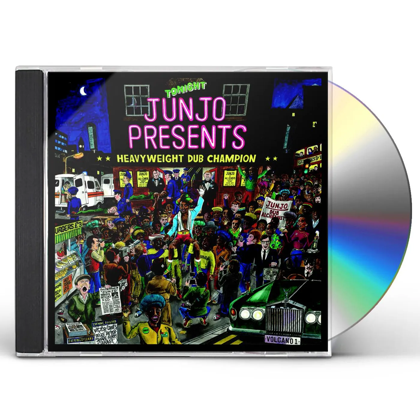 Henry Junjo Lawes JUNJO PRESENTS: HEAVYWEIGHT DUB CHAMPION CD