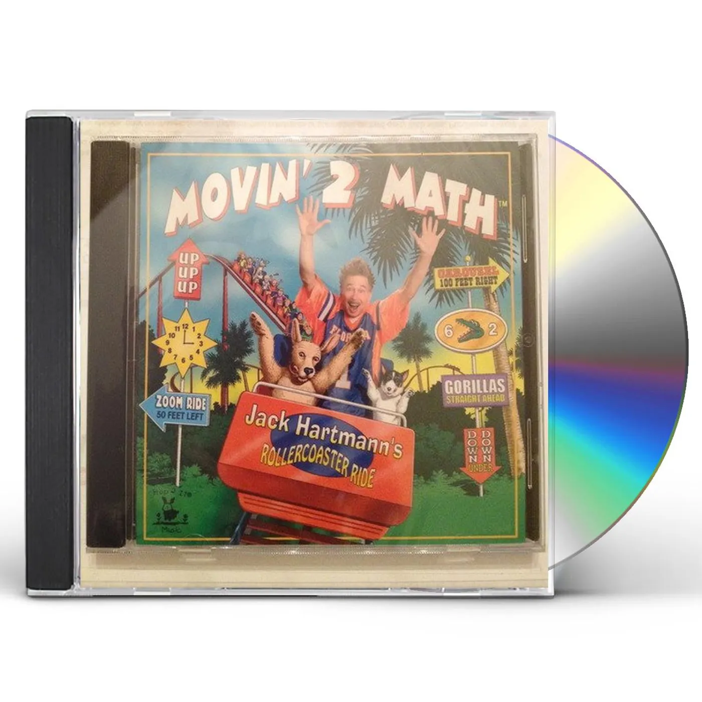 Jack Hartmann MOVIN' 2 MATH CD