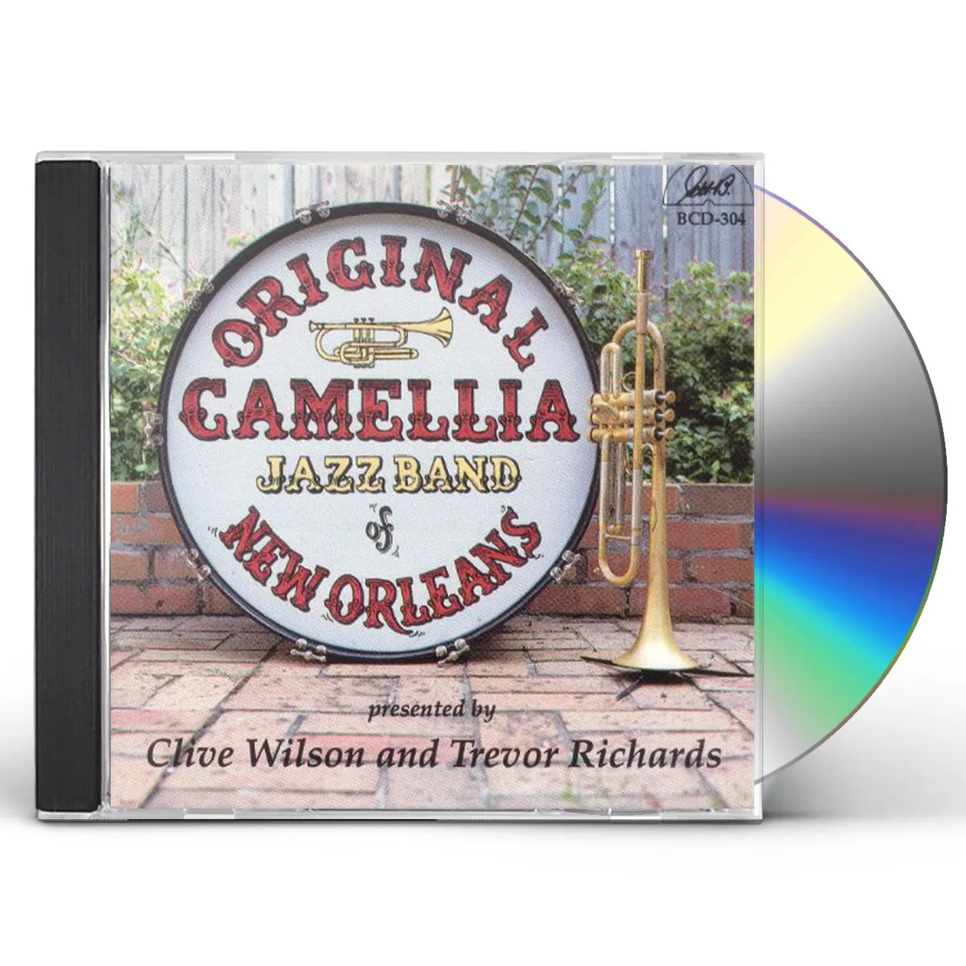 Original Camellia Jazz Band of New Orleans CLIVE WILSON & TREVOR RICHARDS CD
