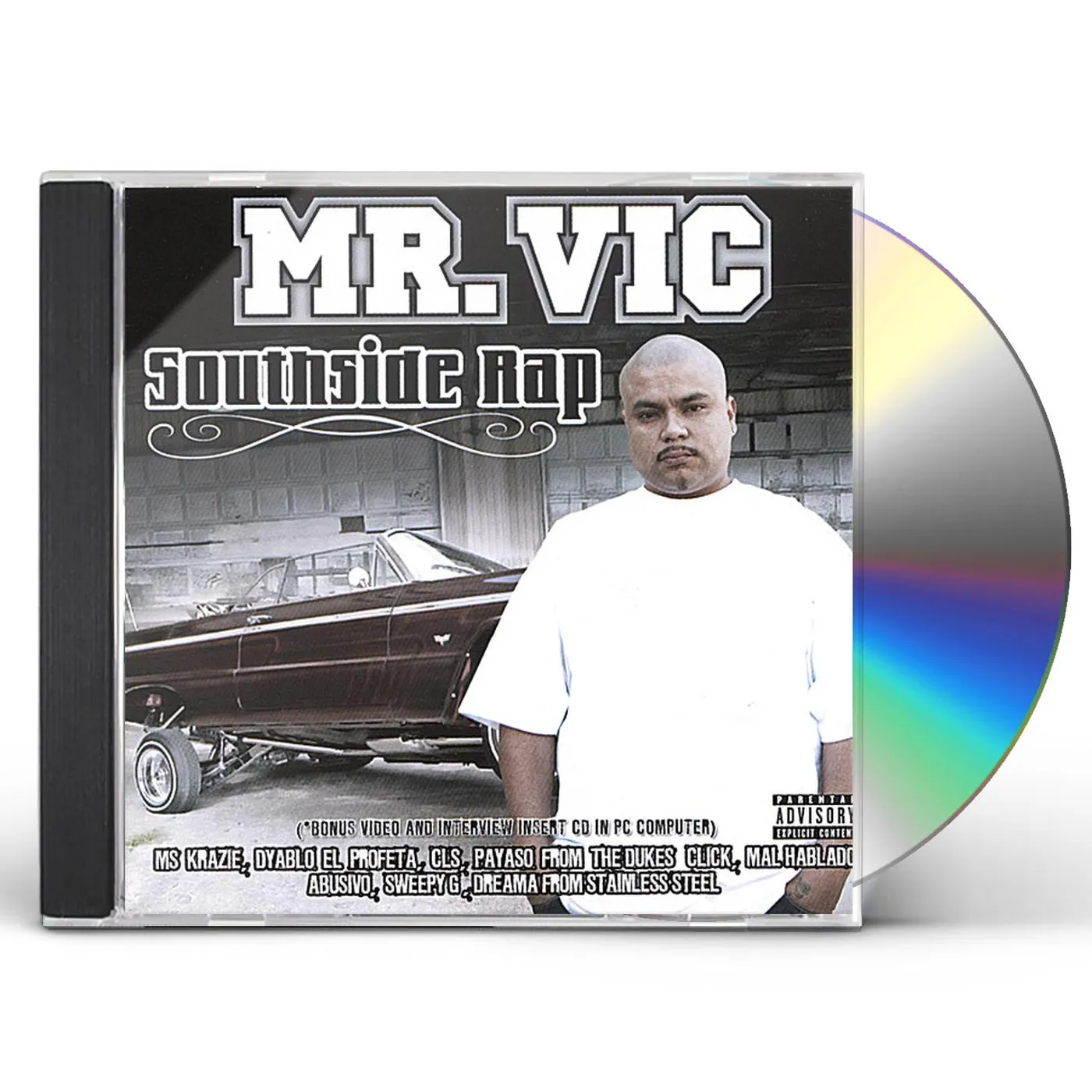 Mr. Vic SOUTH SIDE RAP FEATURING THE HEAVY HITTERS CD
