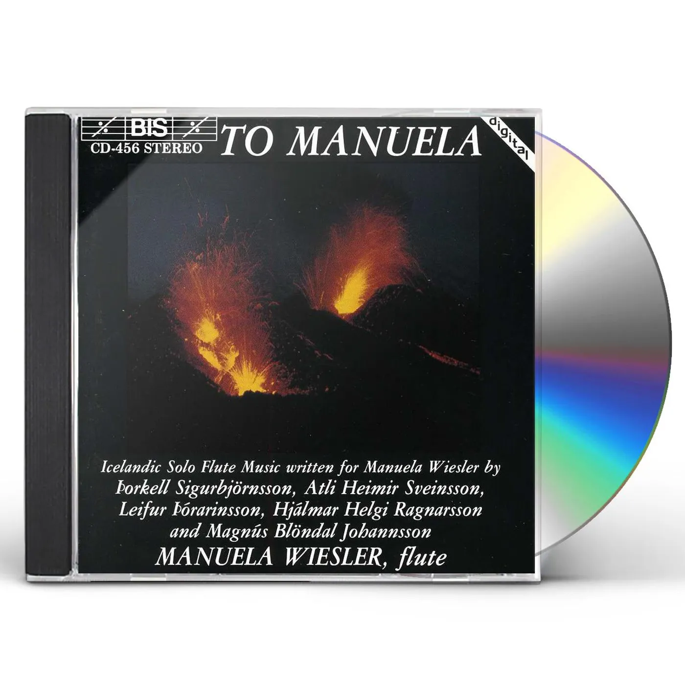 Manuela Wiesler WORKS FOR SOLO FLUTE CD
