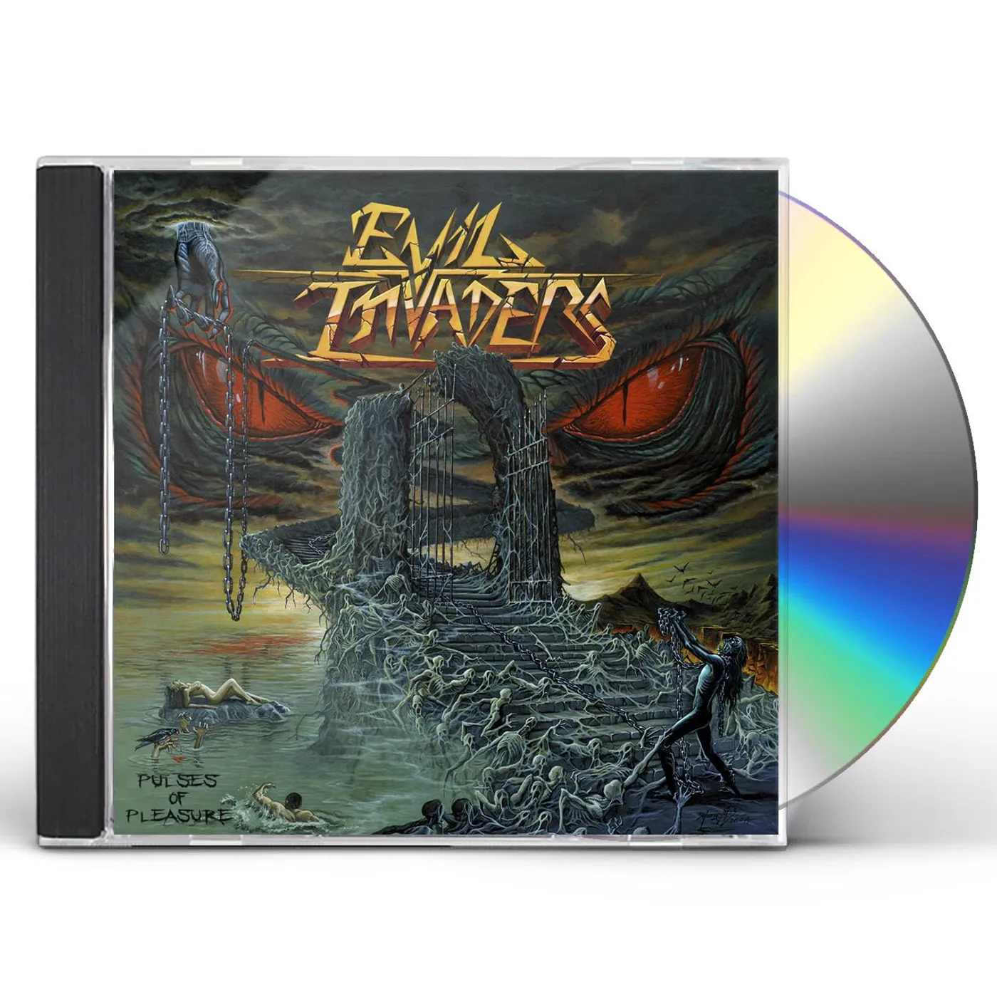 Evil Invaders PULSES OF PLEASURE CD
