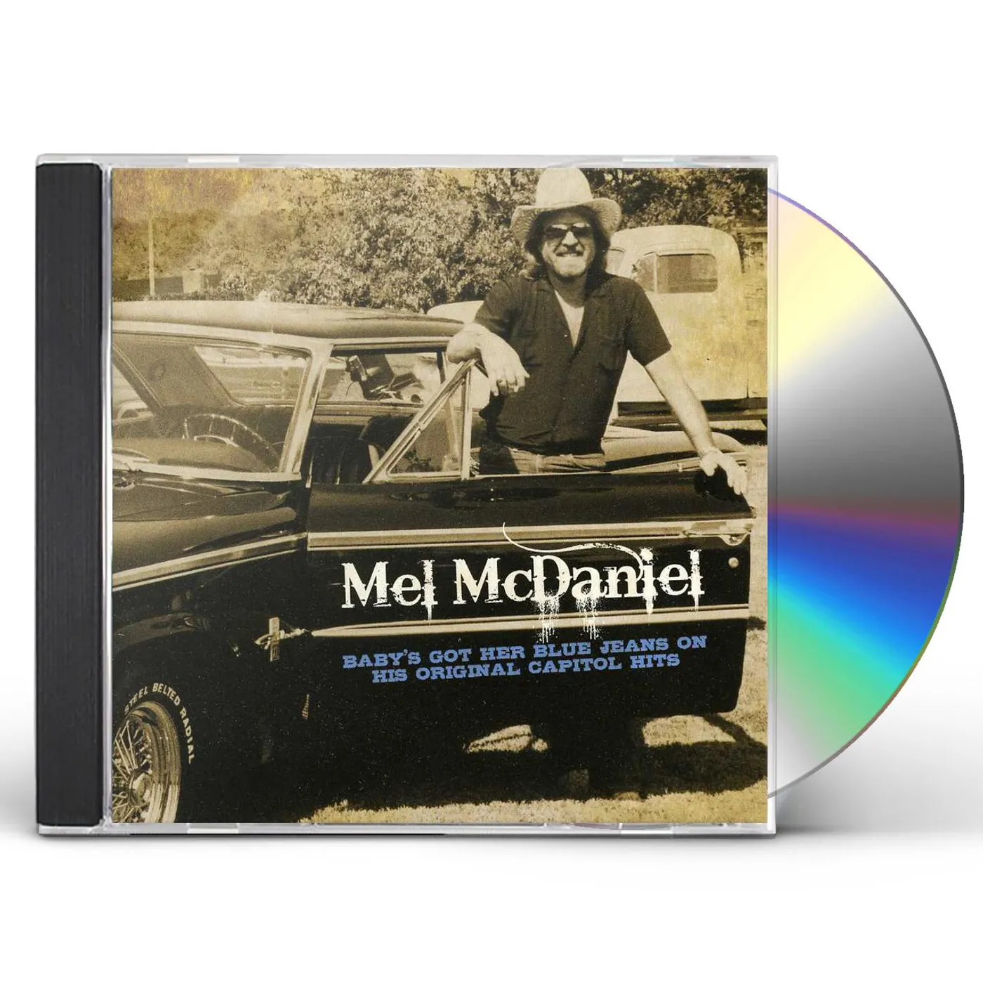 Mel McDaniel BABY'S GOT HER BLUE JEANS ON: HIS ORIGINAL CAPITOL CD
