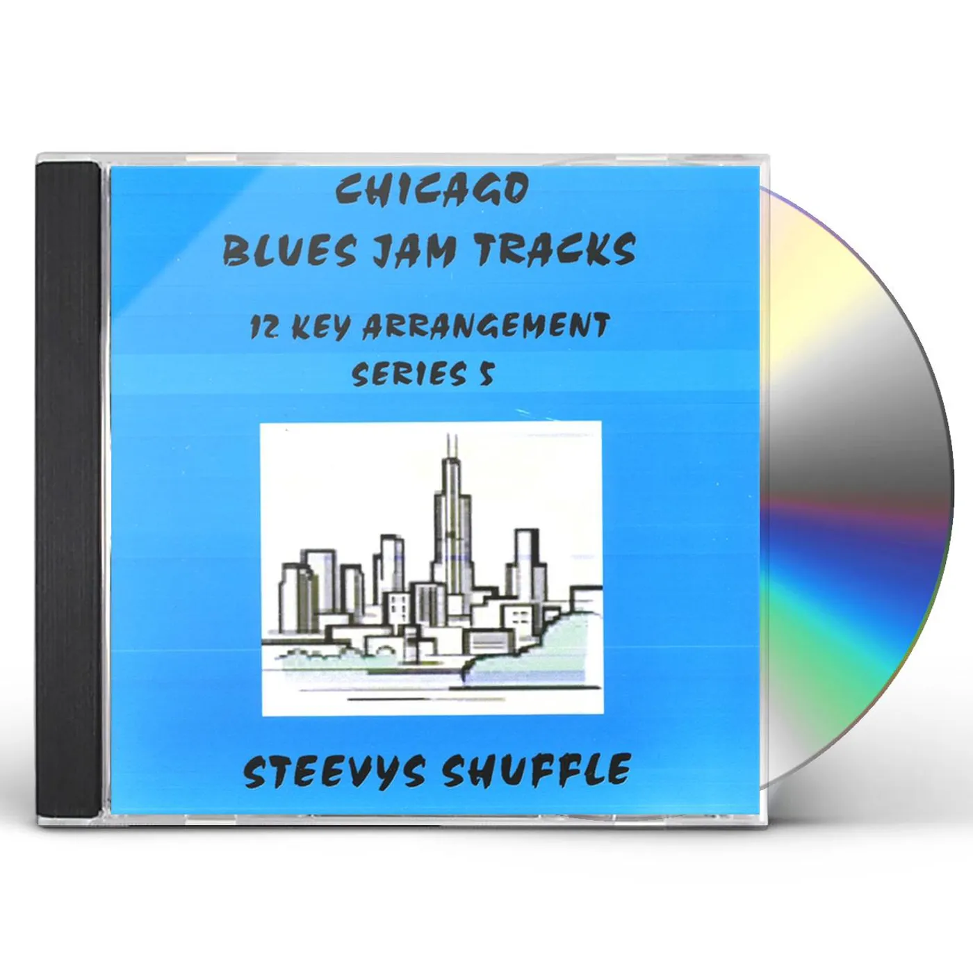 Matthews & Maz CHICAGO BLUES JAM TRACKS STEEVYS SHUFFLE CD
