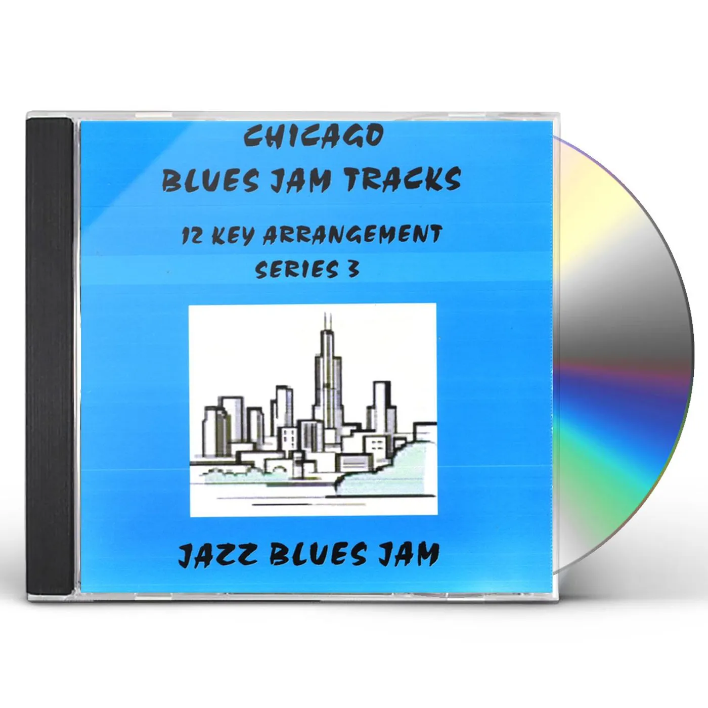 Matthews & Maz CHICAGO BLUES JAM TRACKS JAZZ BLUES JAM CD