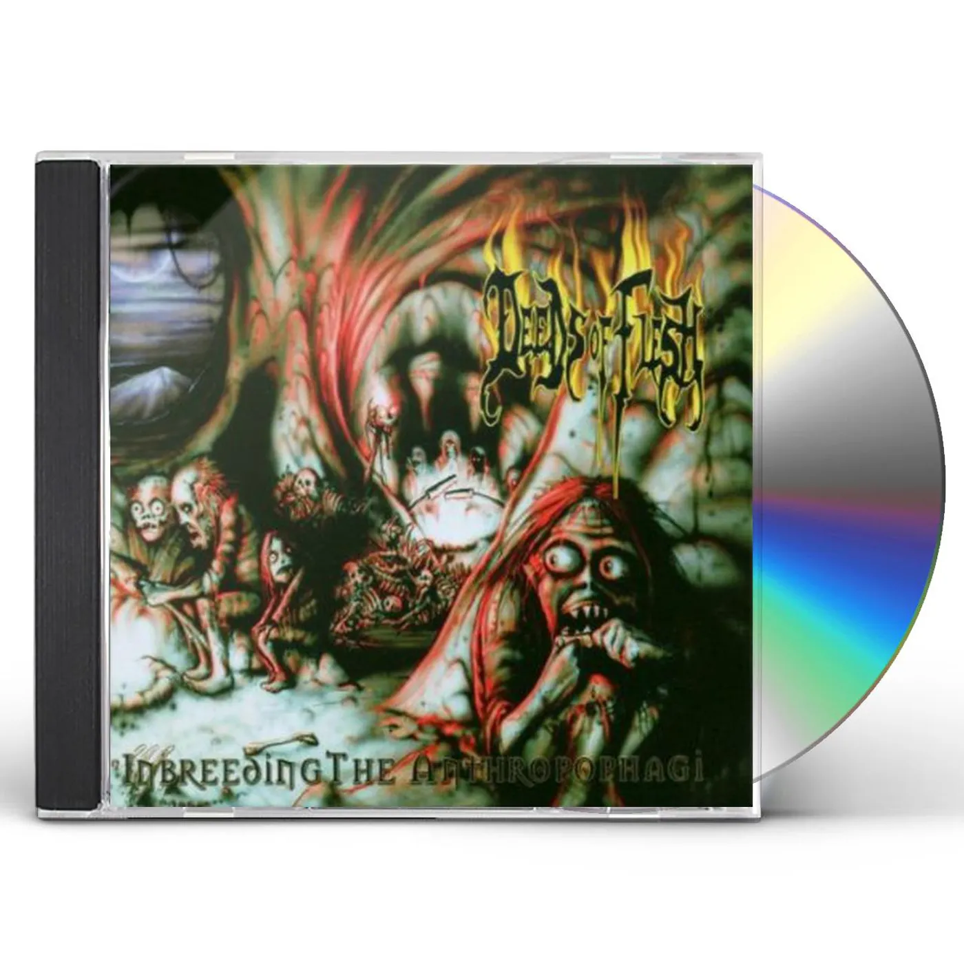 Deeds of Flesh INBREEDING THE ANTHROPOPHAGI CD