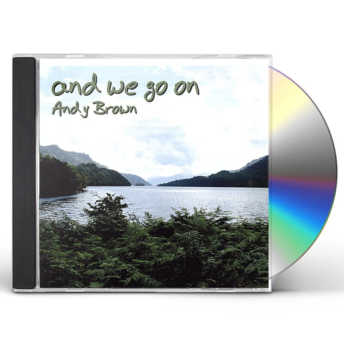 Andy Brown AND WE GO ON CD