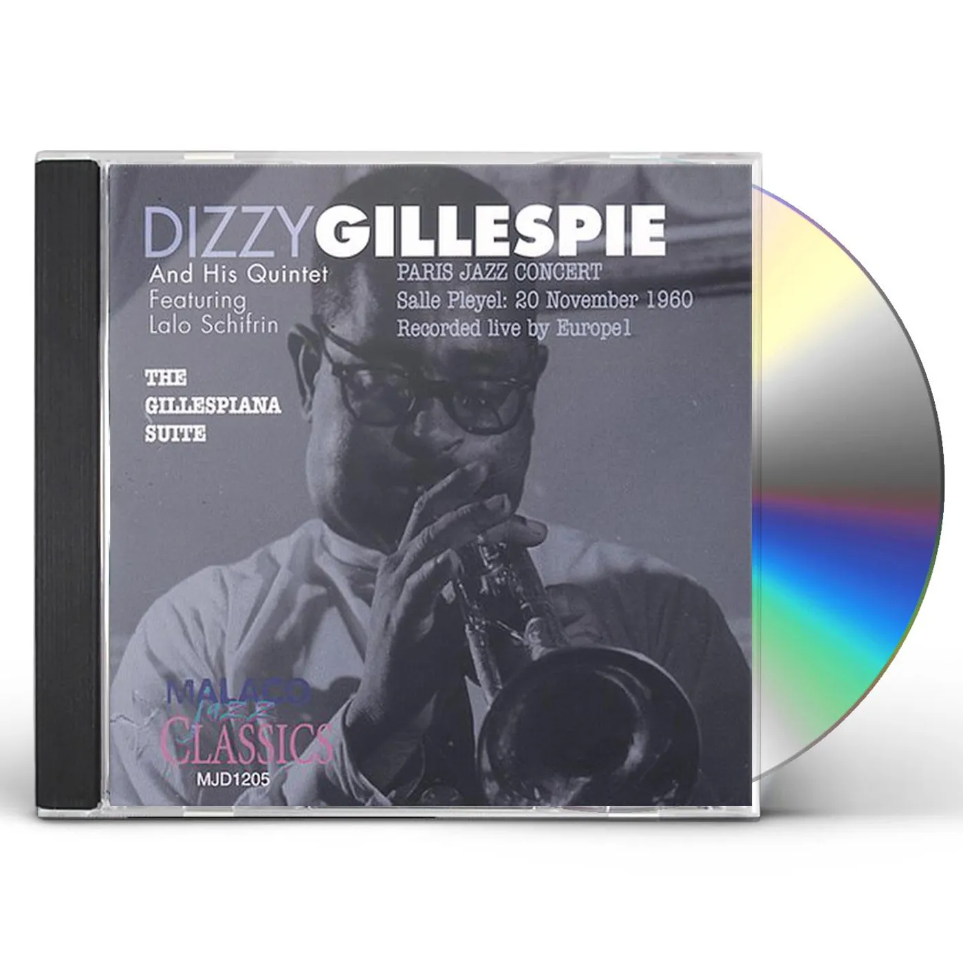 Dizzy Gillespie PARIS JAZZ CONCERT 1960 CD
