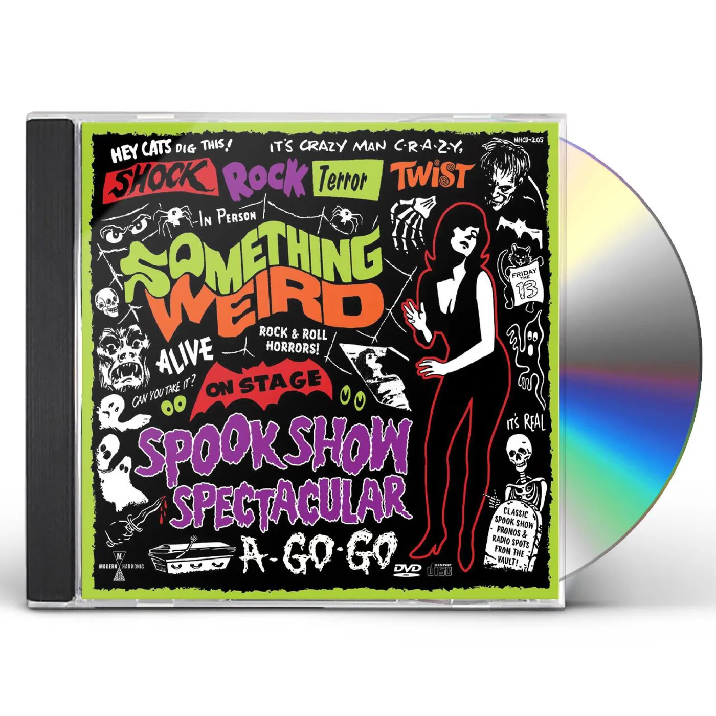 Something Weird SPOOK SHOW SPECTACULAR A-GO-GO CD