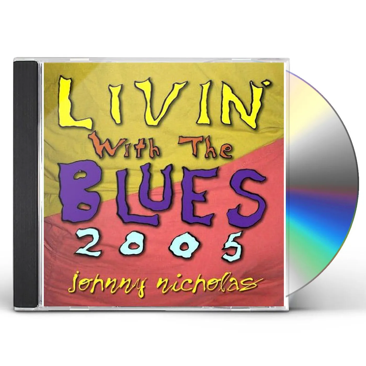 Johnny Nicholas LIVIN WITH THE BLUES CD