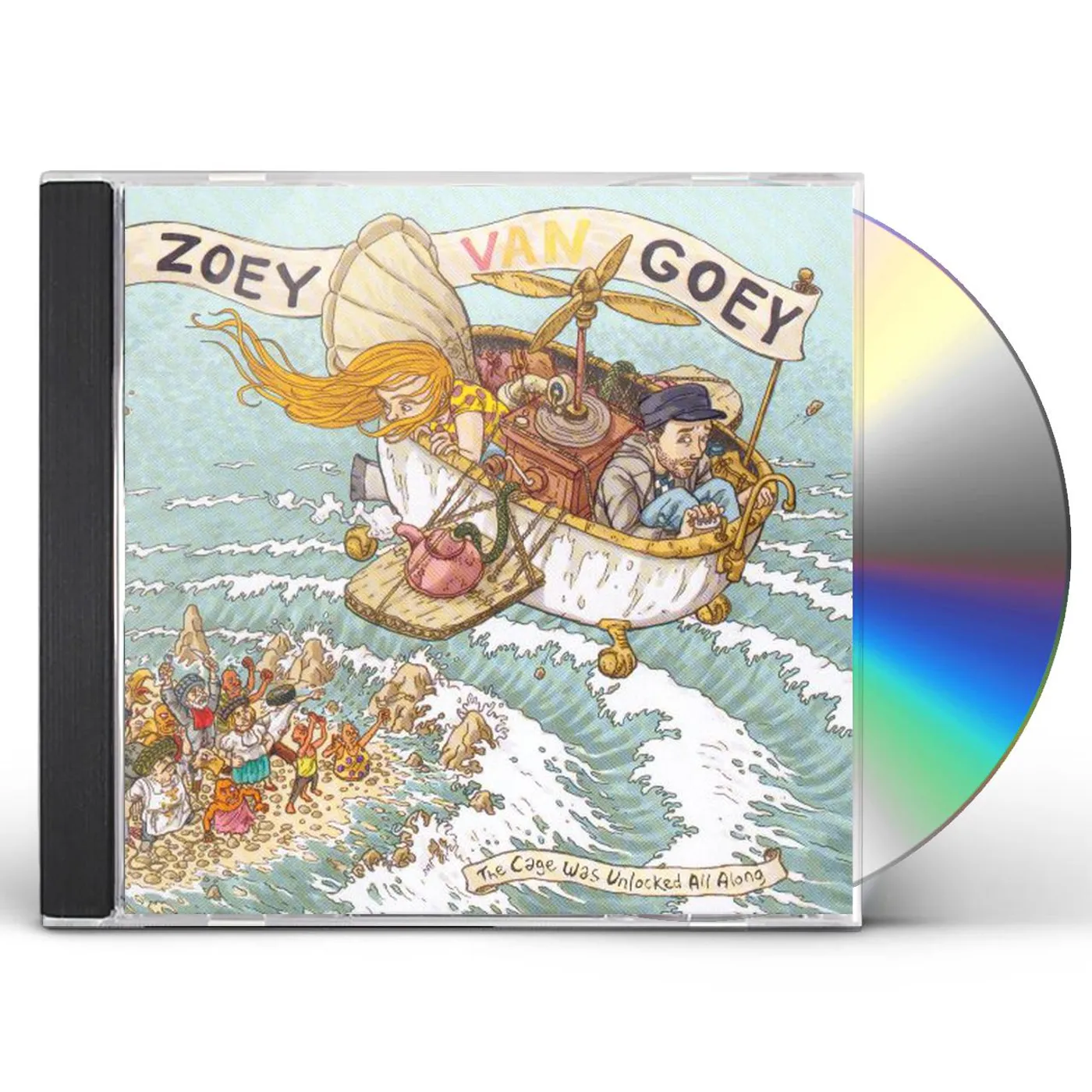 Zoey Van Goey CAGE WAS UNLOCKED CD