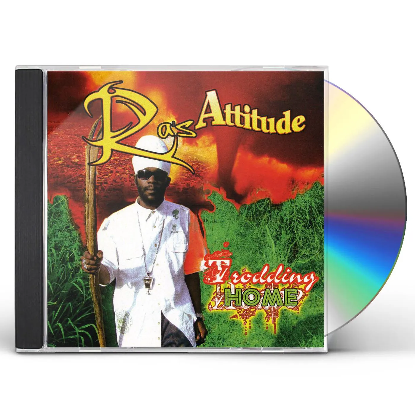 Ras Attitude TRODDING HOME CD