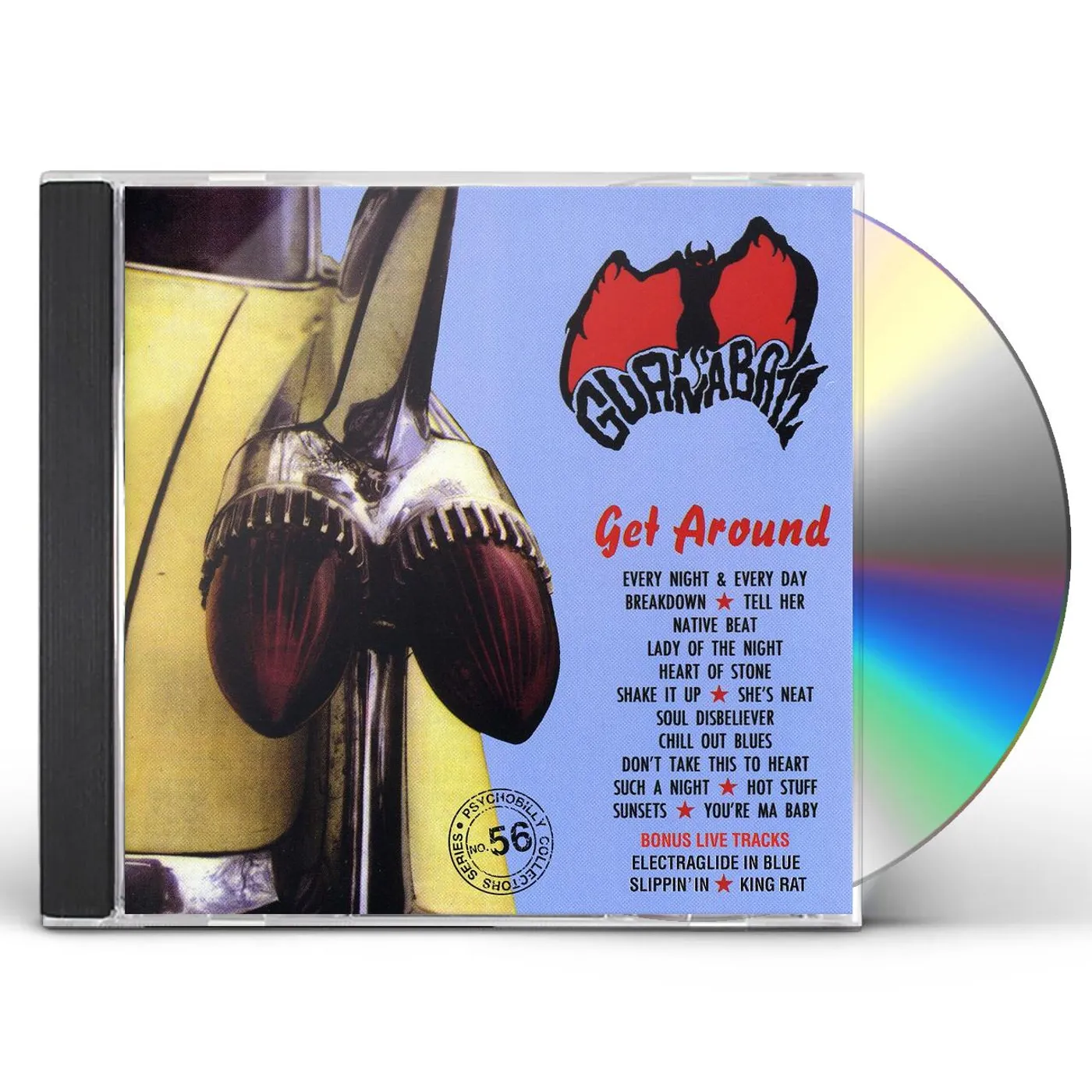 Guana Batz GET AROUND / SHAKE IT UP CD