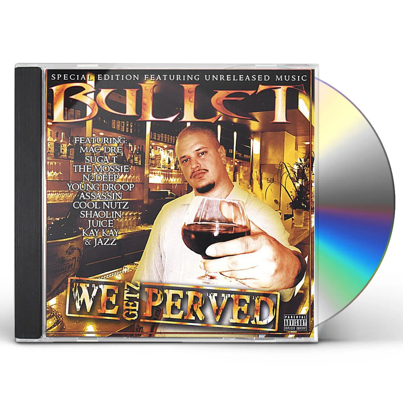 Bullet WE GETZ PERVED (2004) CD