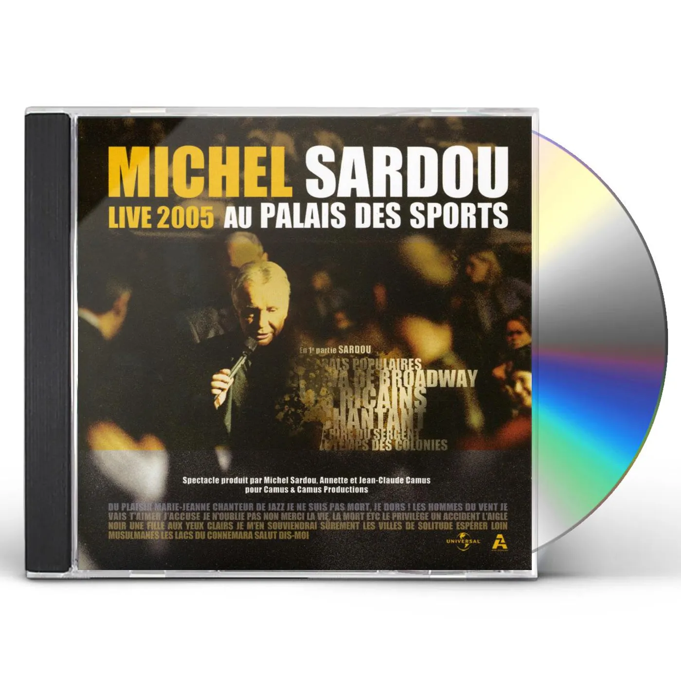 Michel Sardou LIVE 2005 AU PALAIS DES SPORTS CD