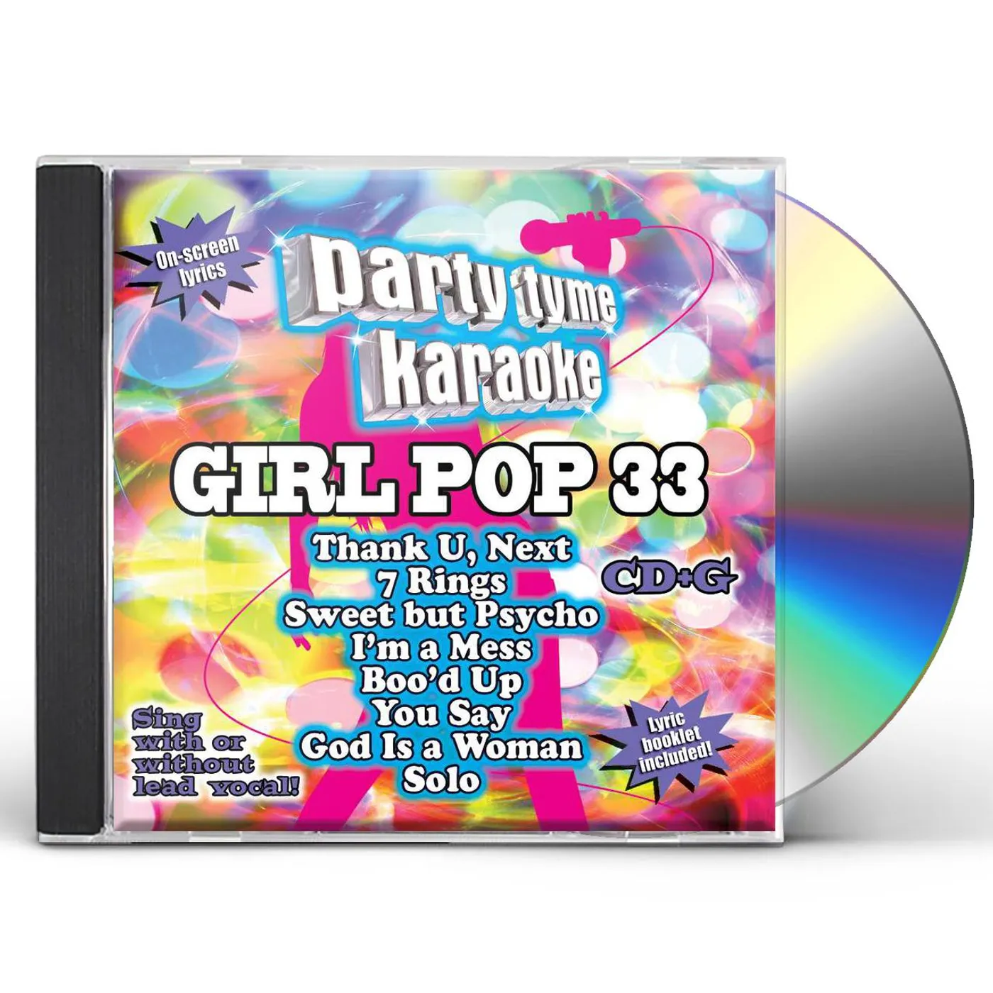 Party Tyme Karaoke GIRL POP 33 CD
