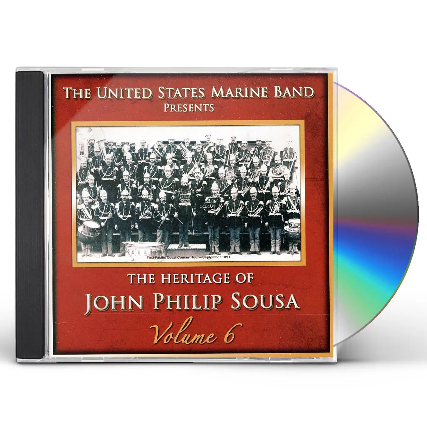 US Marine Band HERITAGE OF JOHN PHILIP SOUSA 6 CD