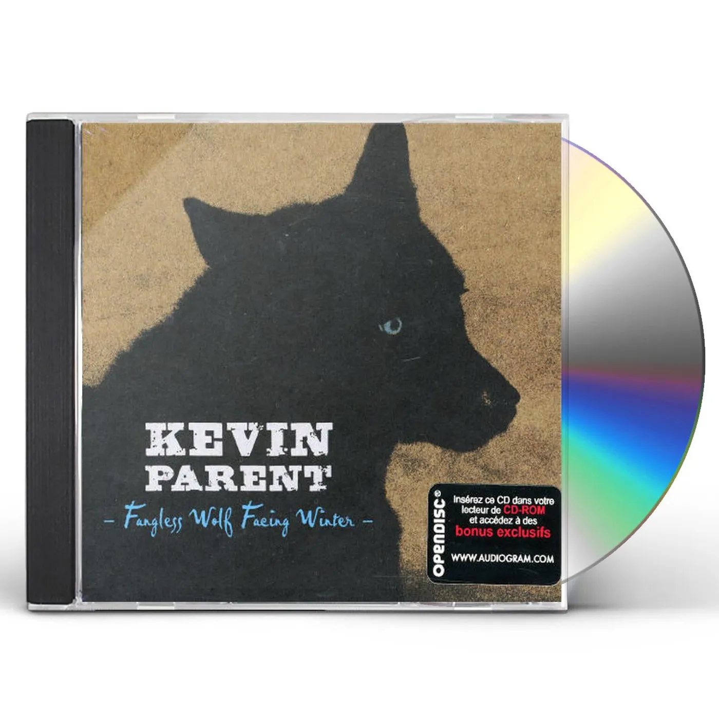 Kevin Parent FANGLESS WOLF FACING WINTER CD
