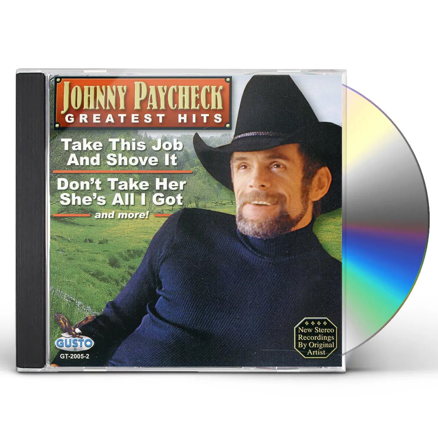 Johnny Paycheck GREATES HITS CD