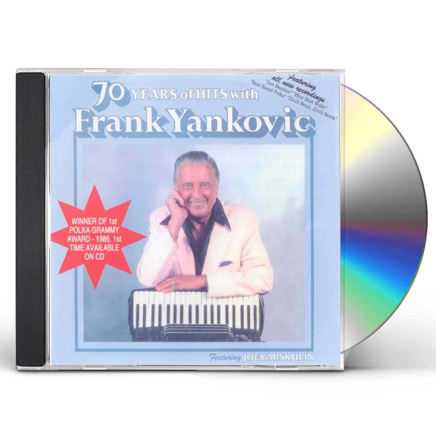 Frank Yankovic 70 YEARS OF HITS CD
