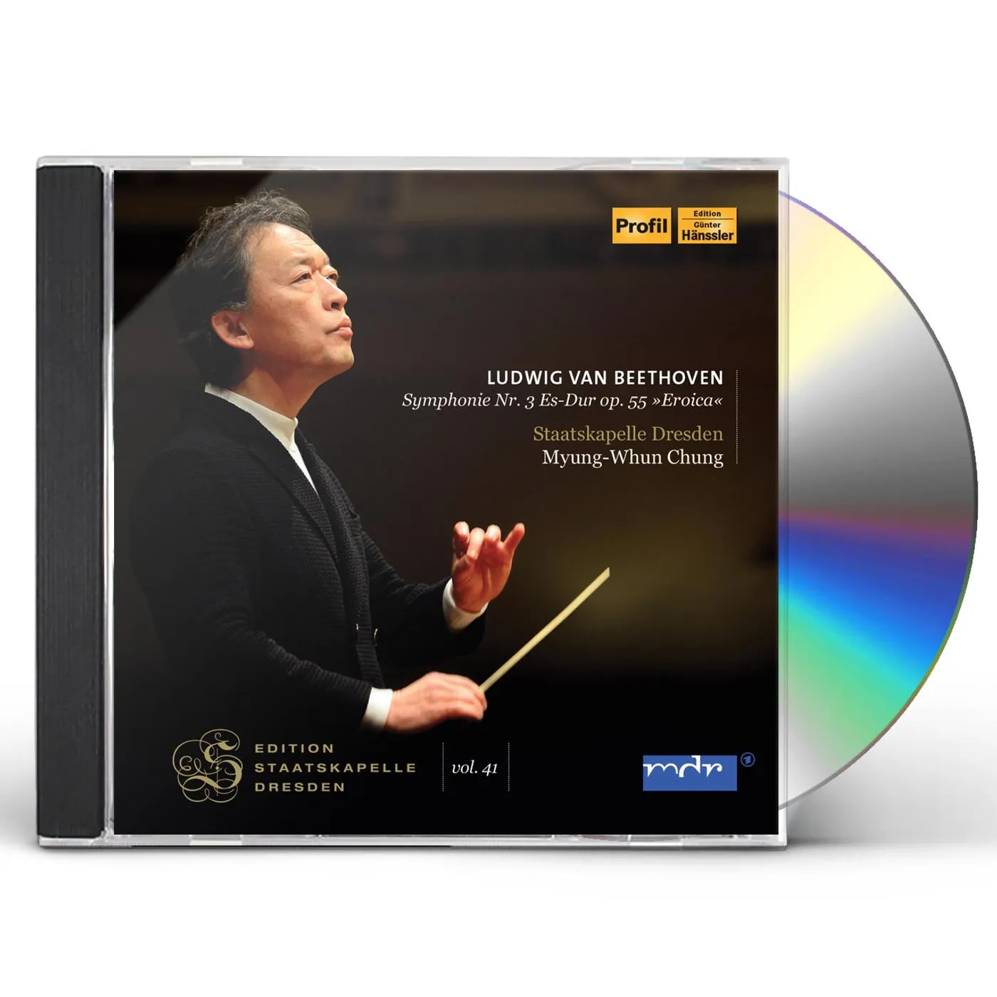 EDITION STAATSKAPELLE DRESDEN, VOL. 41 - BEETHOVEN: SYMPHONY NO. 3 E-SHARP MAJOR, OP. 55 EROICA CD