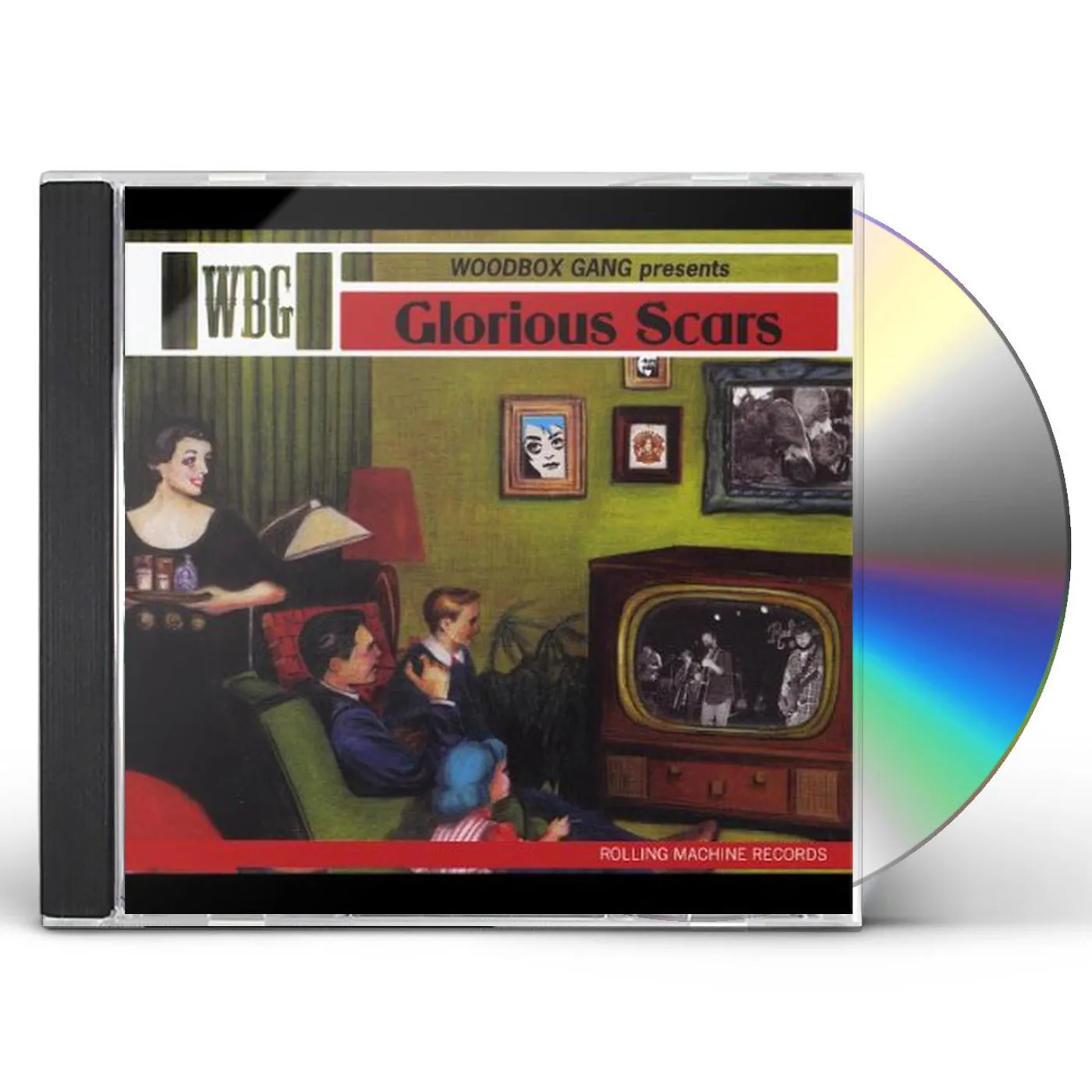 Woodbox Gang GLORIOUS SCARS CD