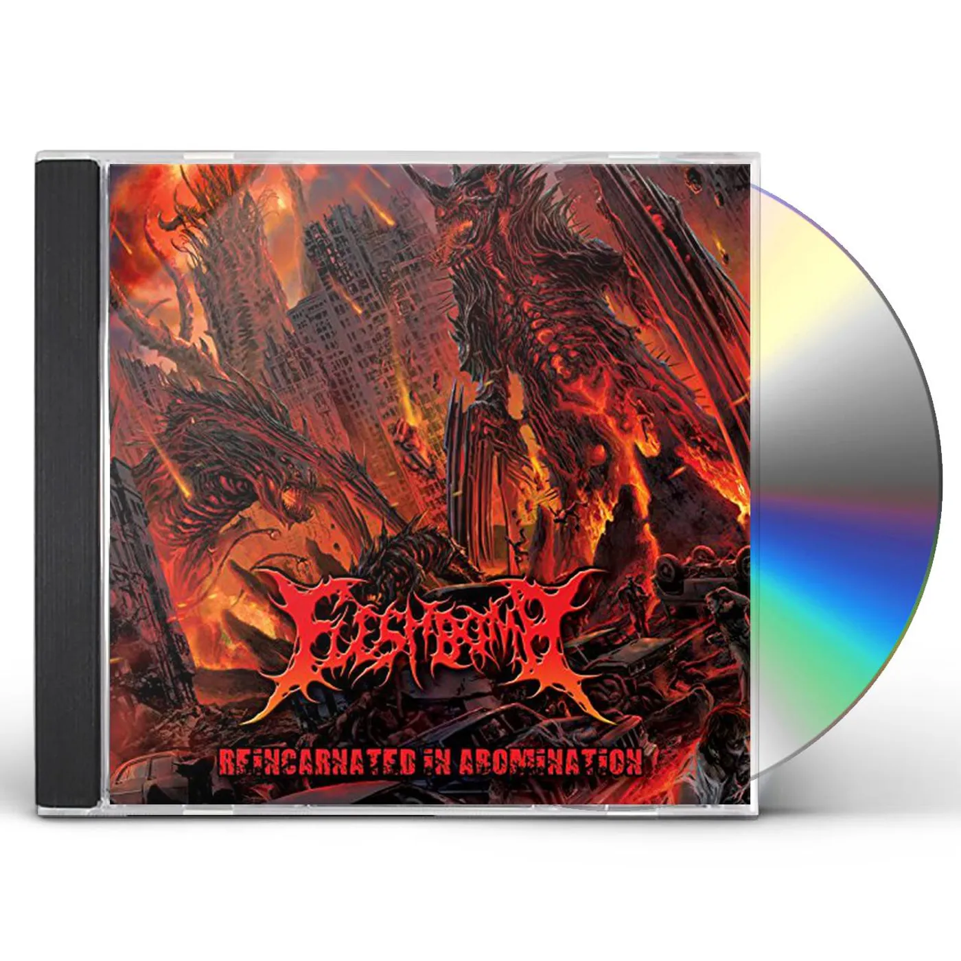 Fleshbomb REINCARNATED IN ABOMINATION CD