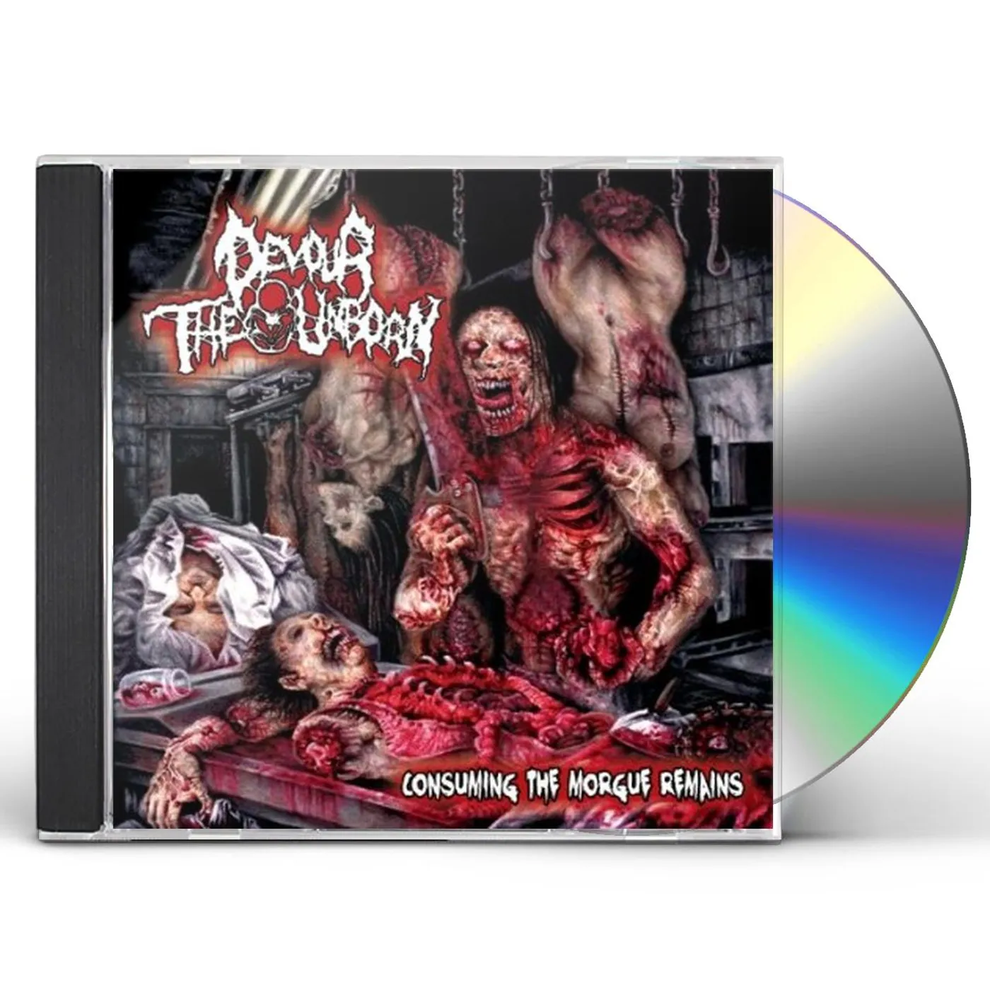 Devour the Unborn CONSUMING THE MORGUE REMAINS (REISSUE) CD