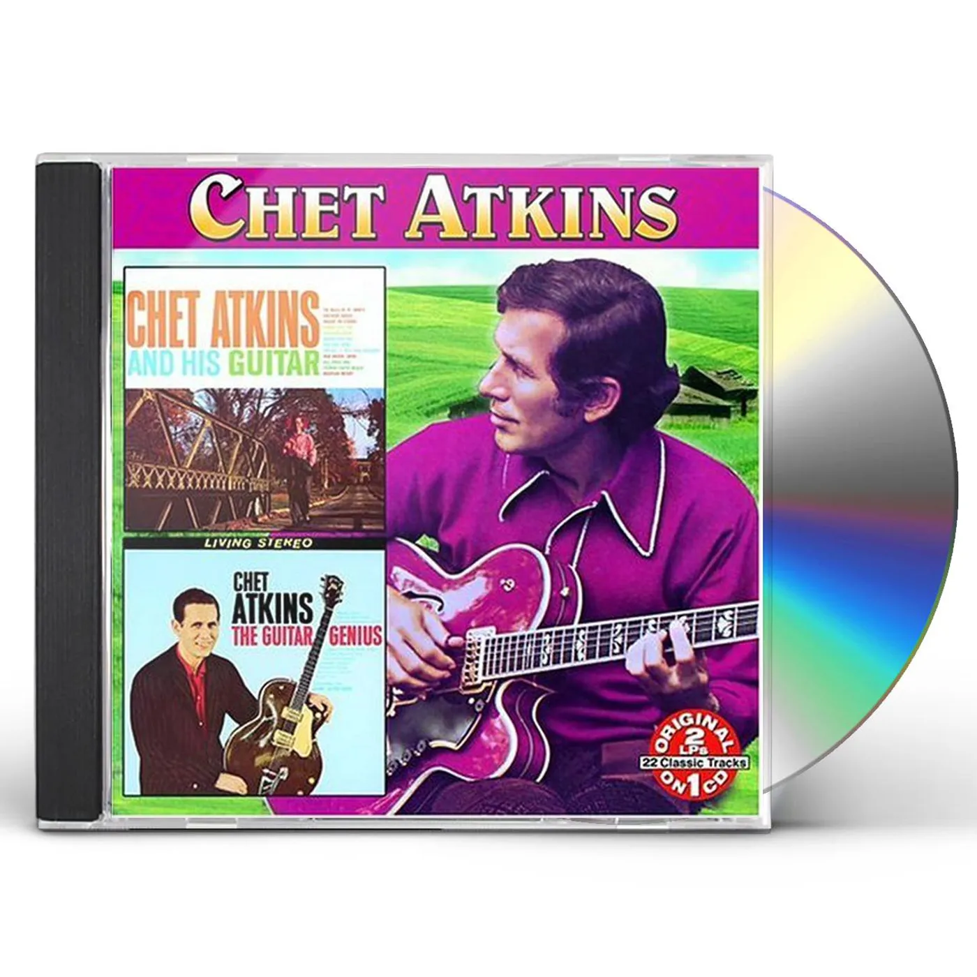 Chet Atkins & HIS GUITAR: EARLY YEARS / GUITAR GENIUS CD