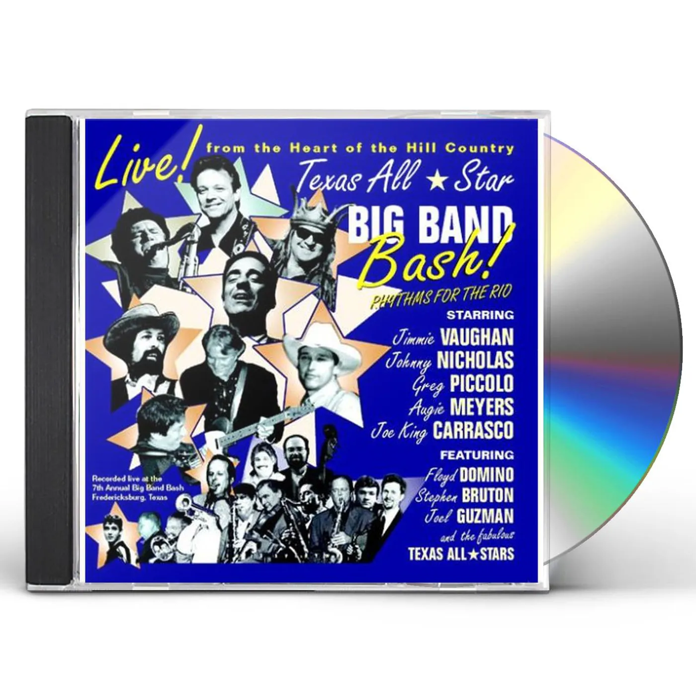Johnny Nicholas TEXAS ALL-STAR: BIG BAND BASH CD