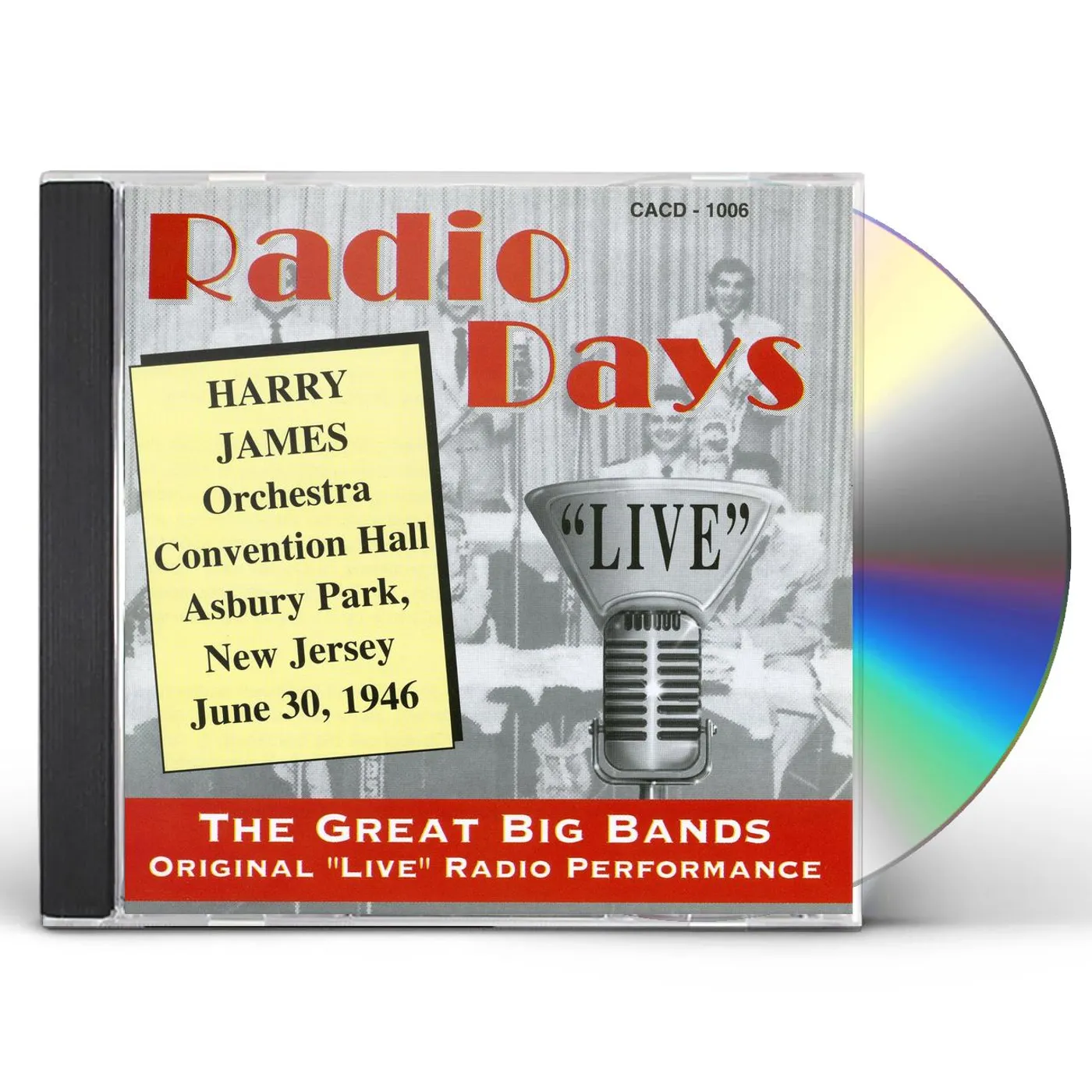 Harry James CONVENTION HALL CD